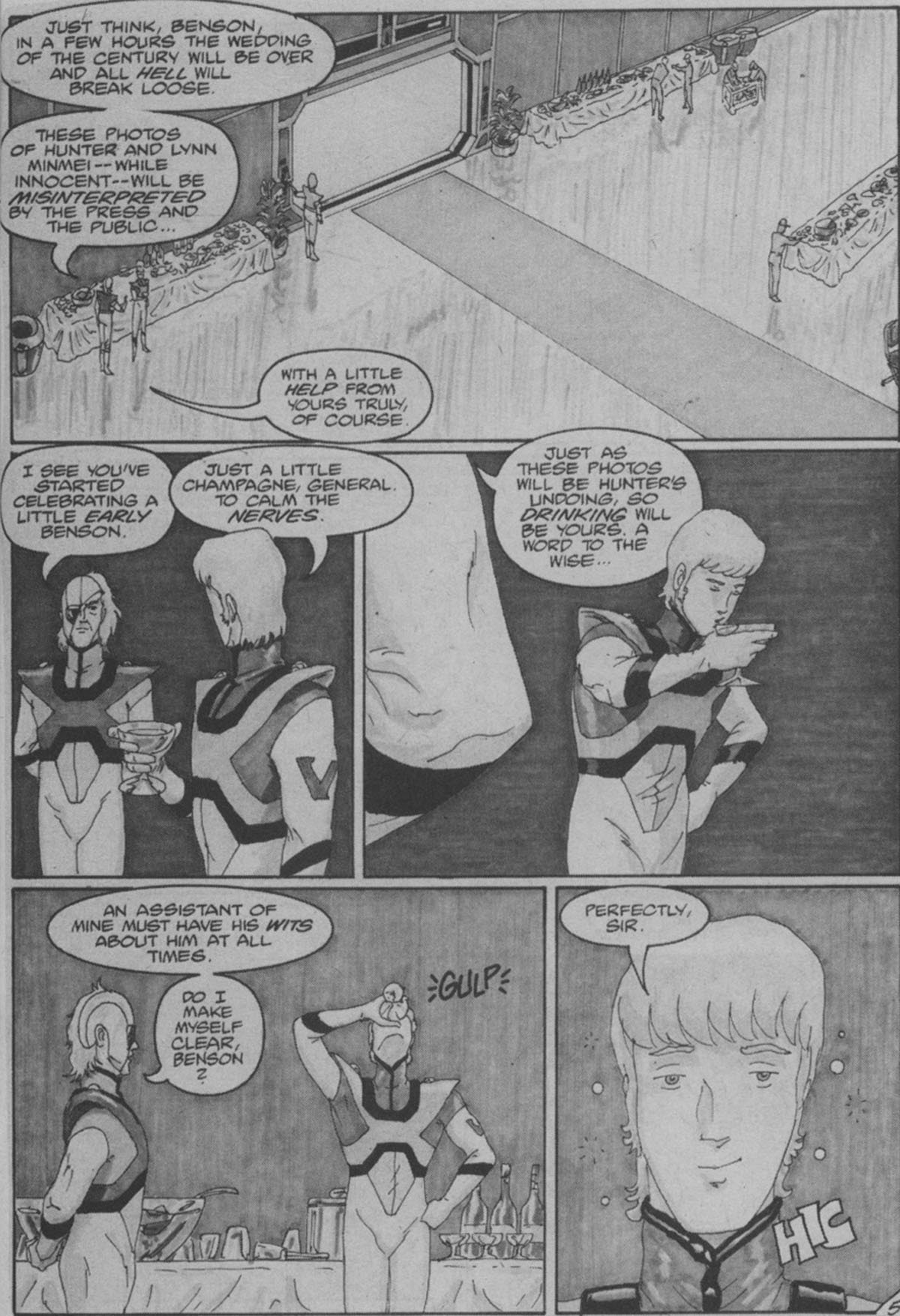 Read online Robotech II: The Sentinels - The Marriage of Rick Hunter and Lisa Hayes comic -  Issue # TPB 2 - 87