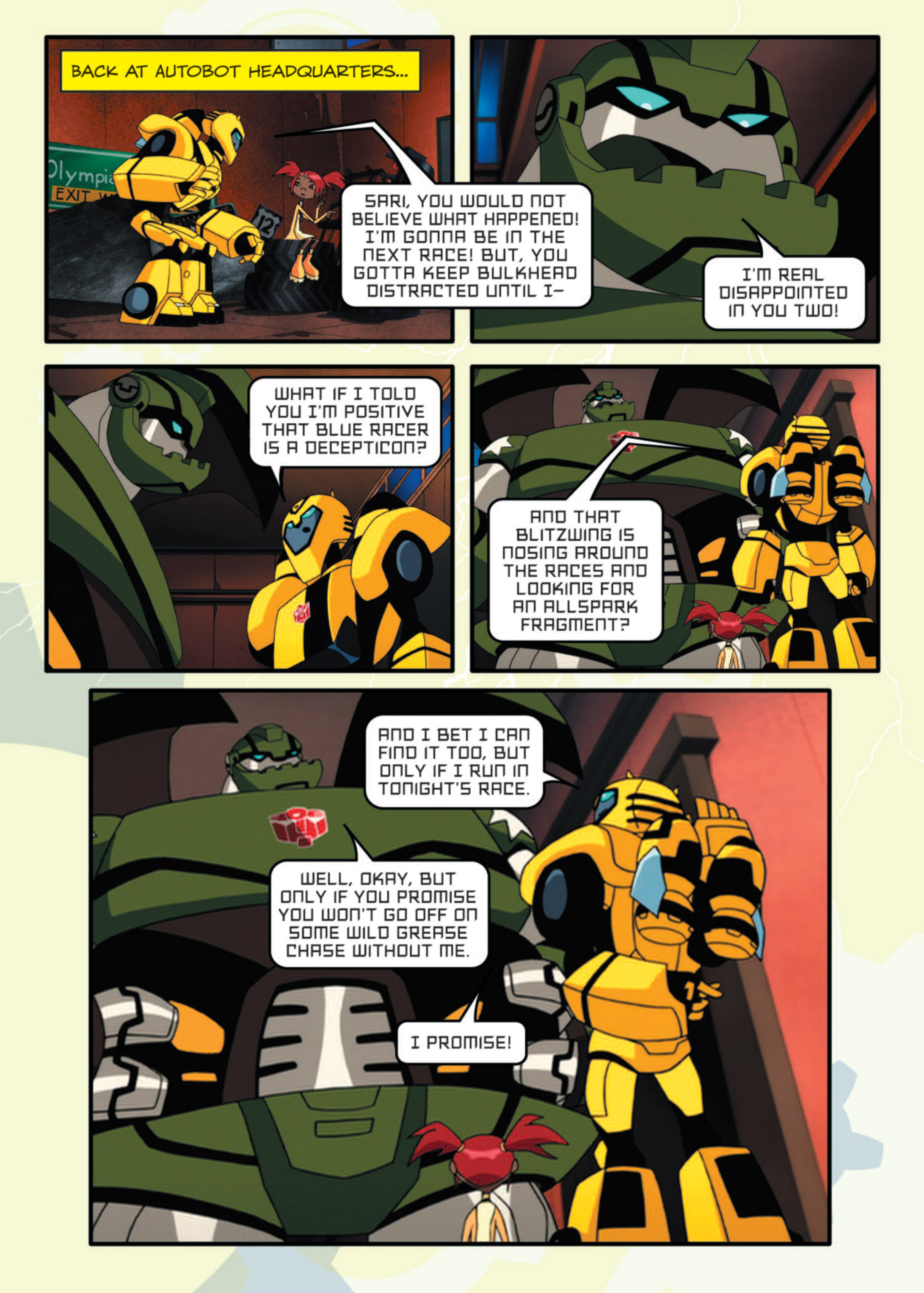 Read online Transformers Animated comic -  Issue #9 - 98