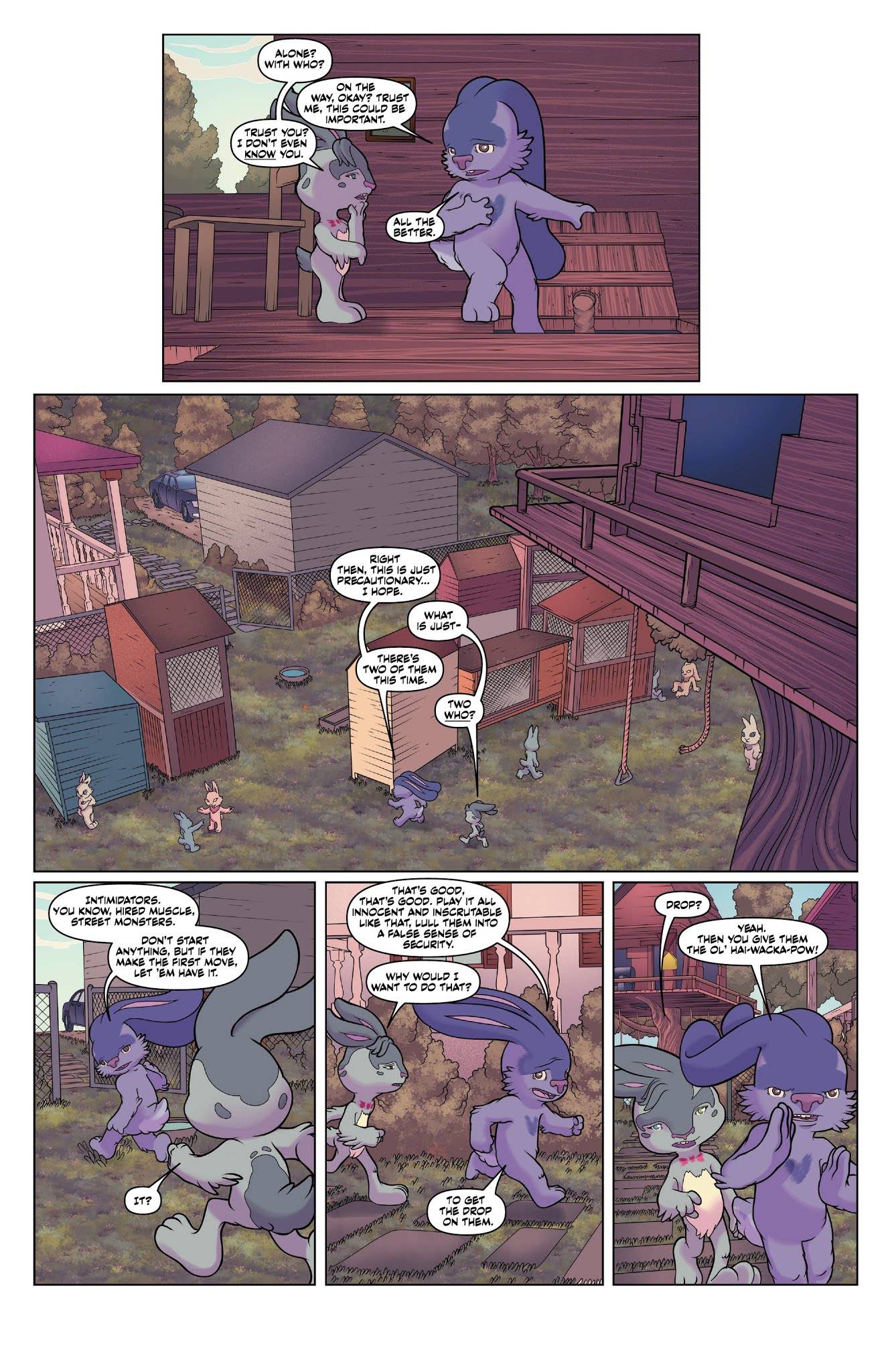 Read online Auntie Agatha's Home For Wayward Rabbits comic -  Issue #2 - 12