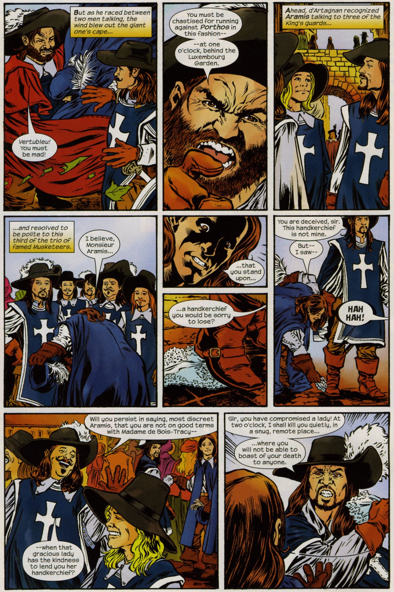 Read online The Man in the Iron Mask comic -  Issue #1 - 5