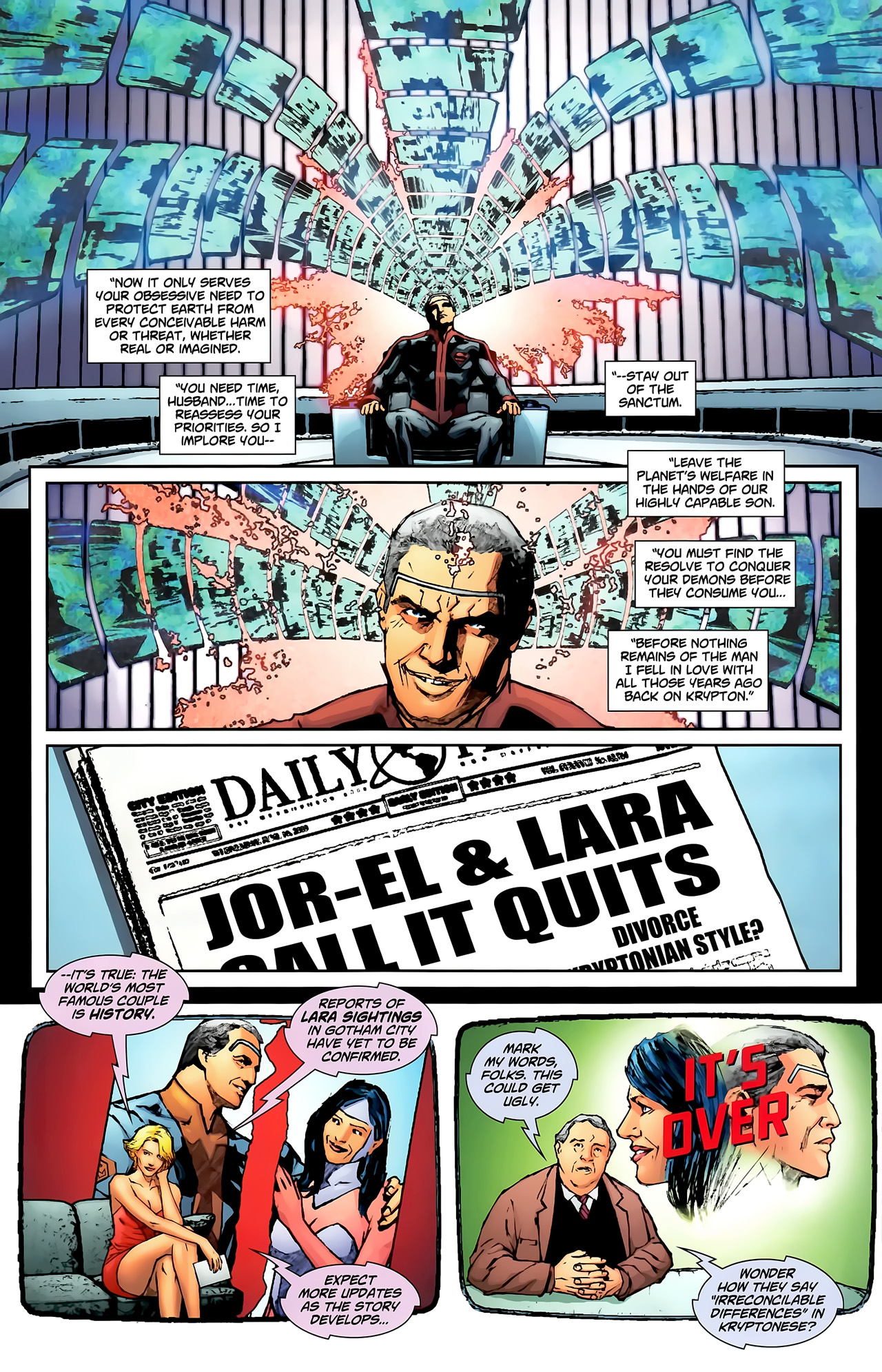 Read online Superman: The Last Family of Krypton comic -  Issue #3 - 21