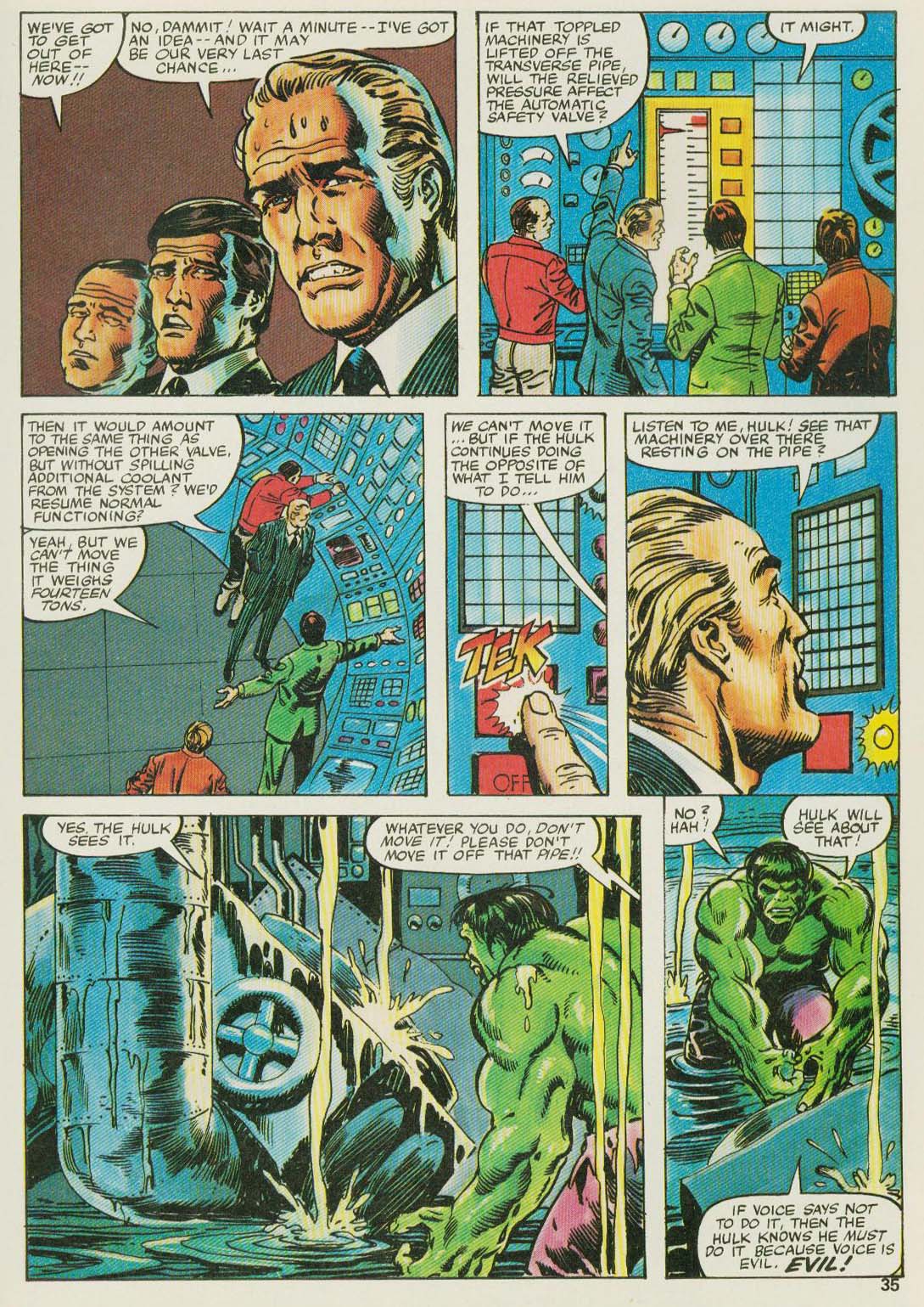 Read online Hulk (1978) comic -  Issue #20 - 35
