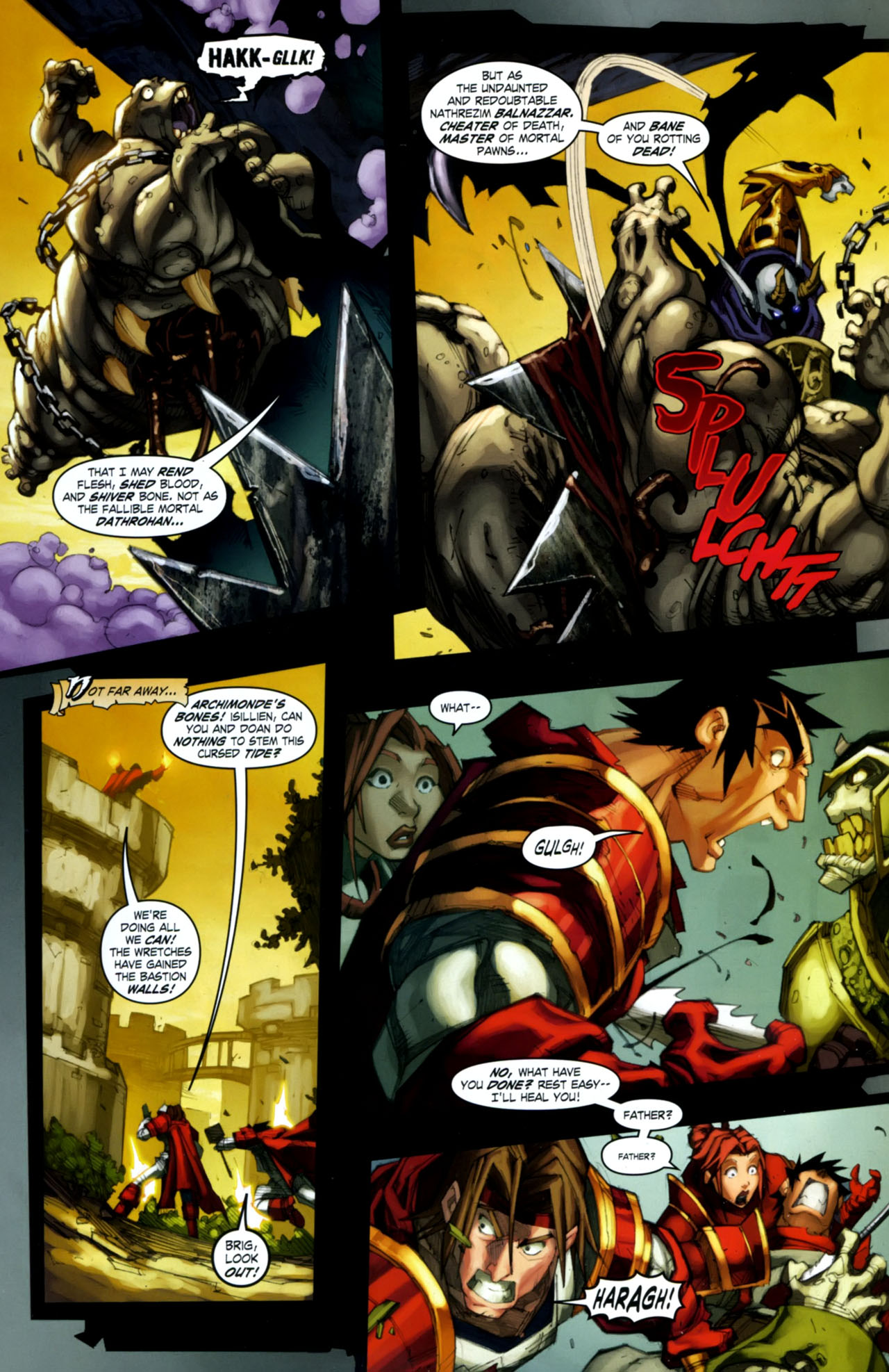 Read online World of Warcraft: Ashbringer comic -  Issue #4 - 5