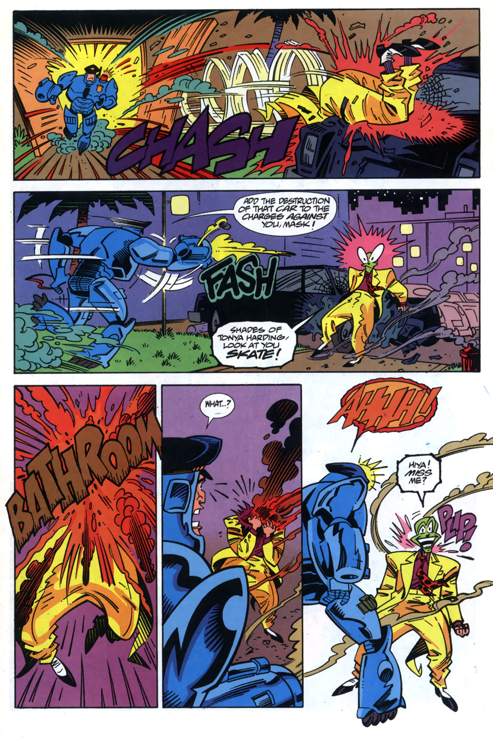 Read online Adventures Of The Mask comic -  Issue #6 - 19