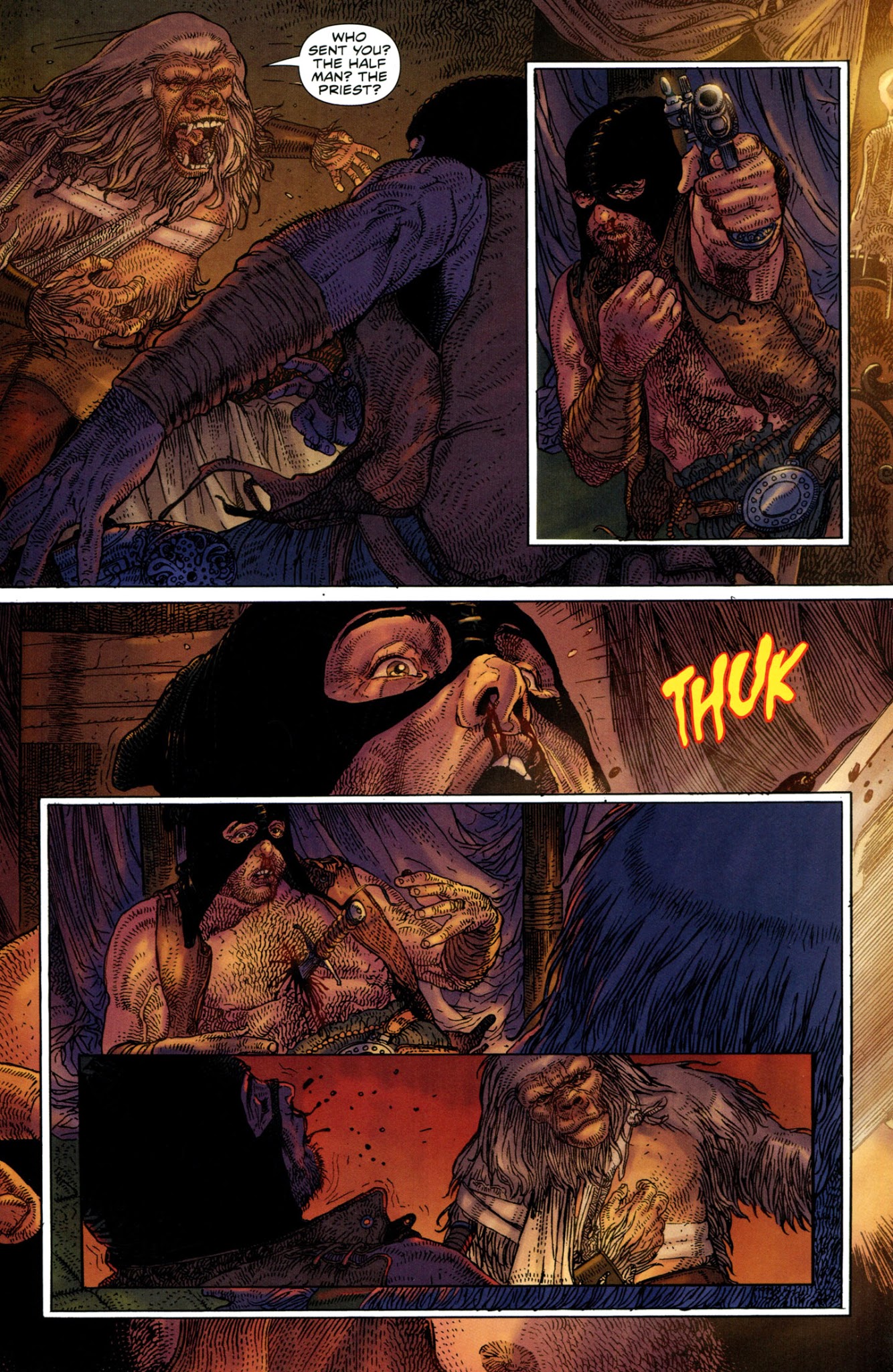 Read online Planet of the Apes (2011) comic -  Issue #14 - 5