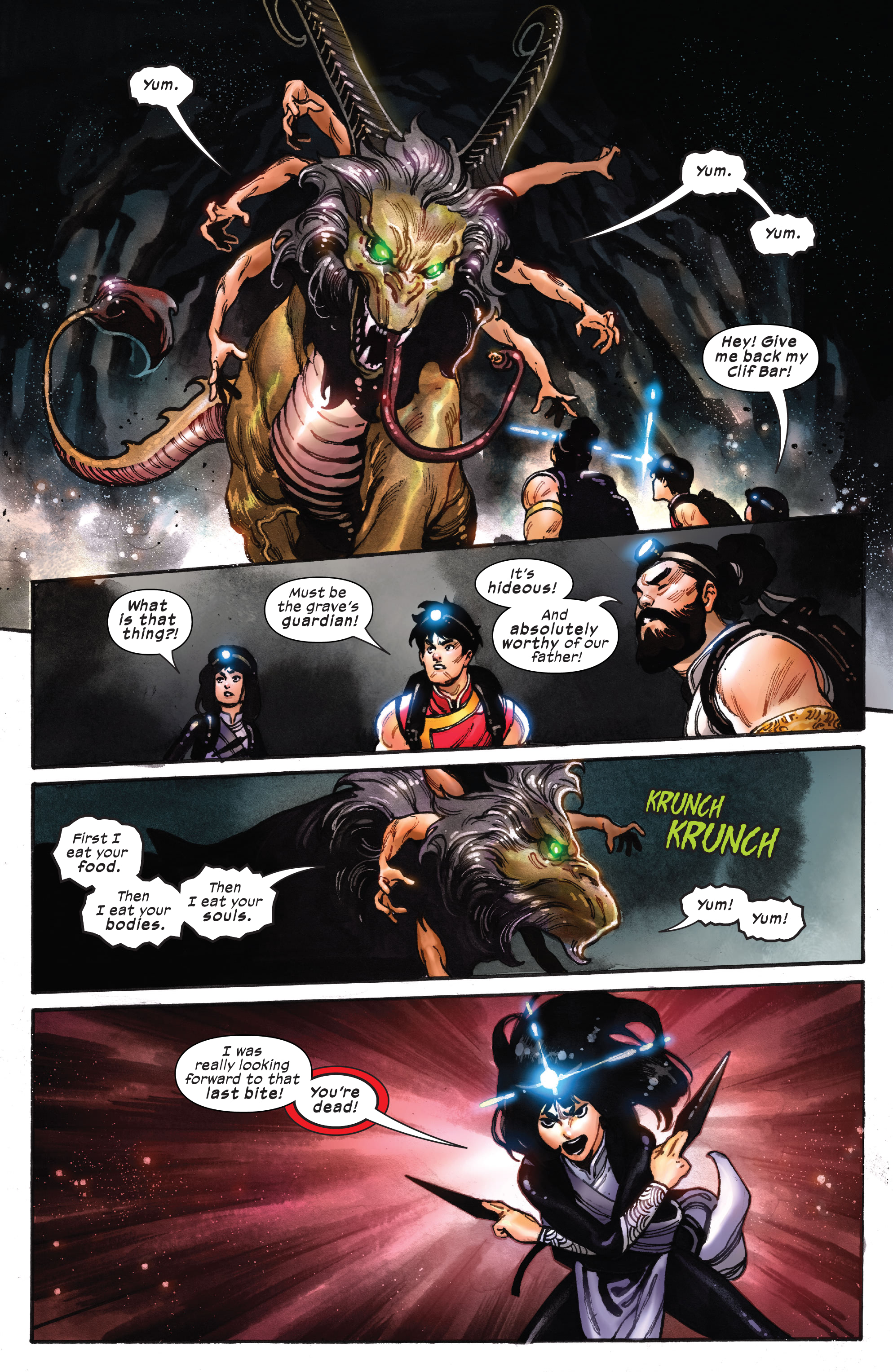 Read online Shang-Chi (2020) comic -  Issue #4 - 4