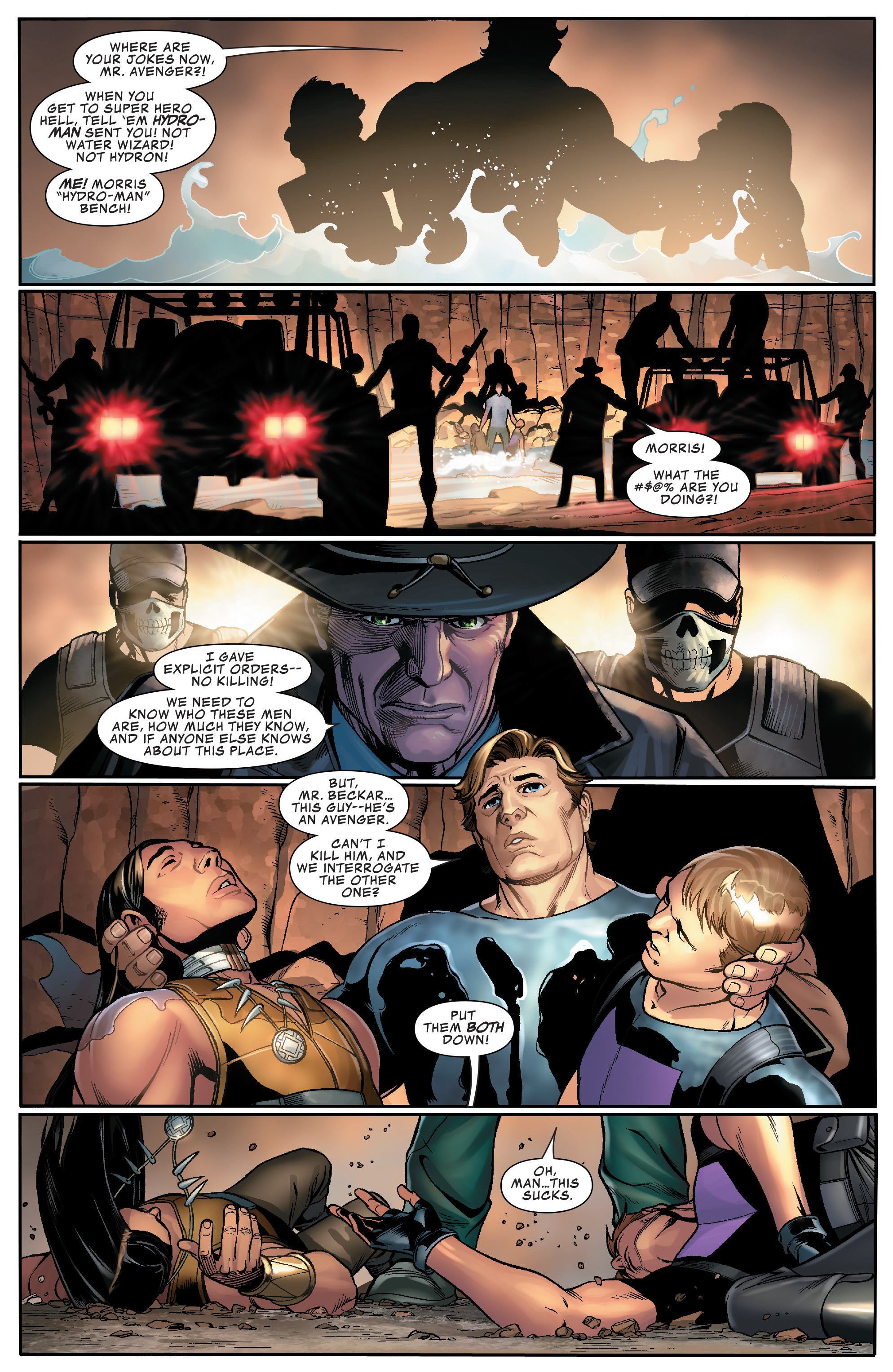 Read online Occupy Avengers comic -  Issue #2 - 6