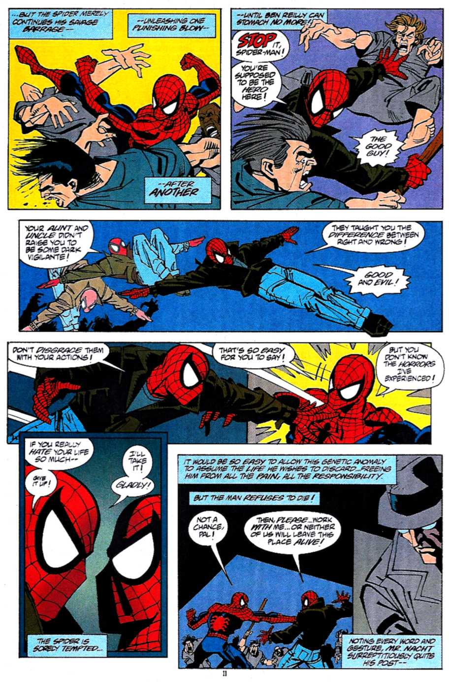 Read online The Spectacular Spider-Man (1976) comic -  Issue #217 - 9
