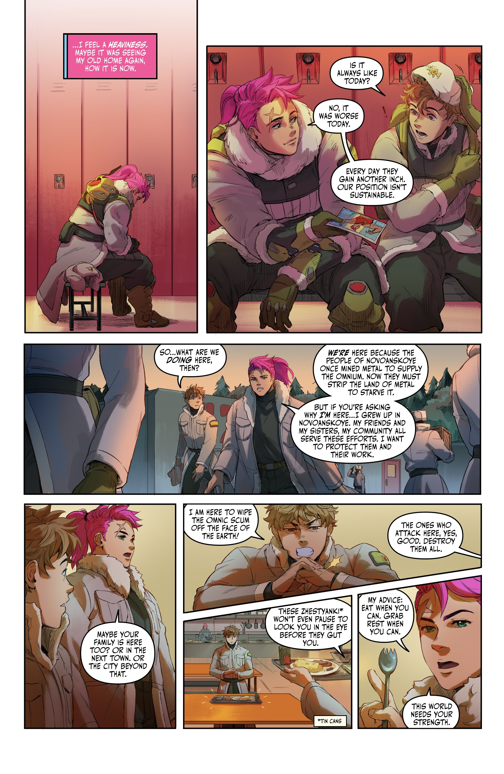 Read online Overwatch: New Blood comic -  Issue #4 - 5