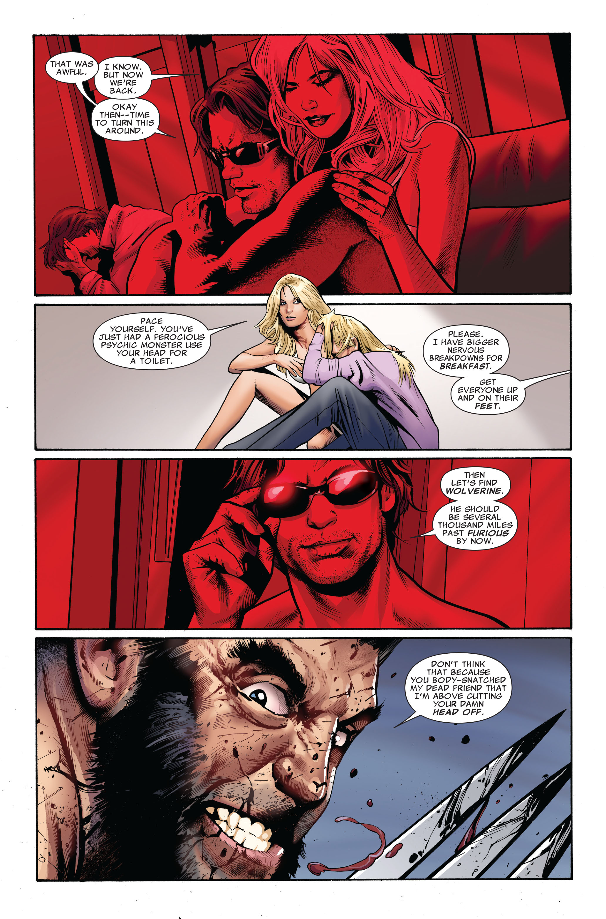 Read online Uncanny X-Men: Sisterhood comic -  Issue # TPB - 64