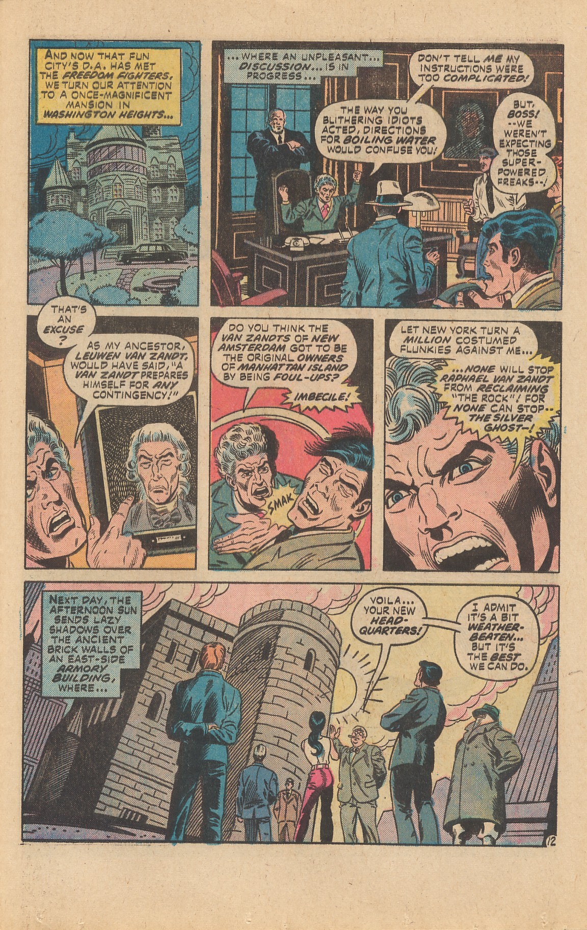 Freedom Fighters (1976) Issue #1 #1 - English 25