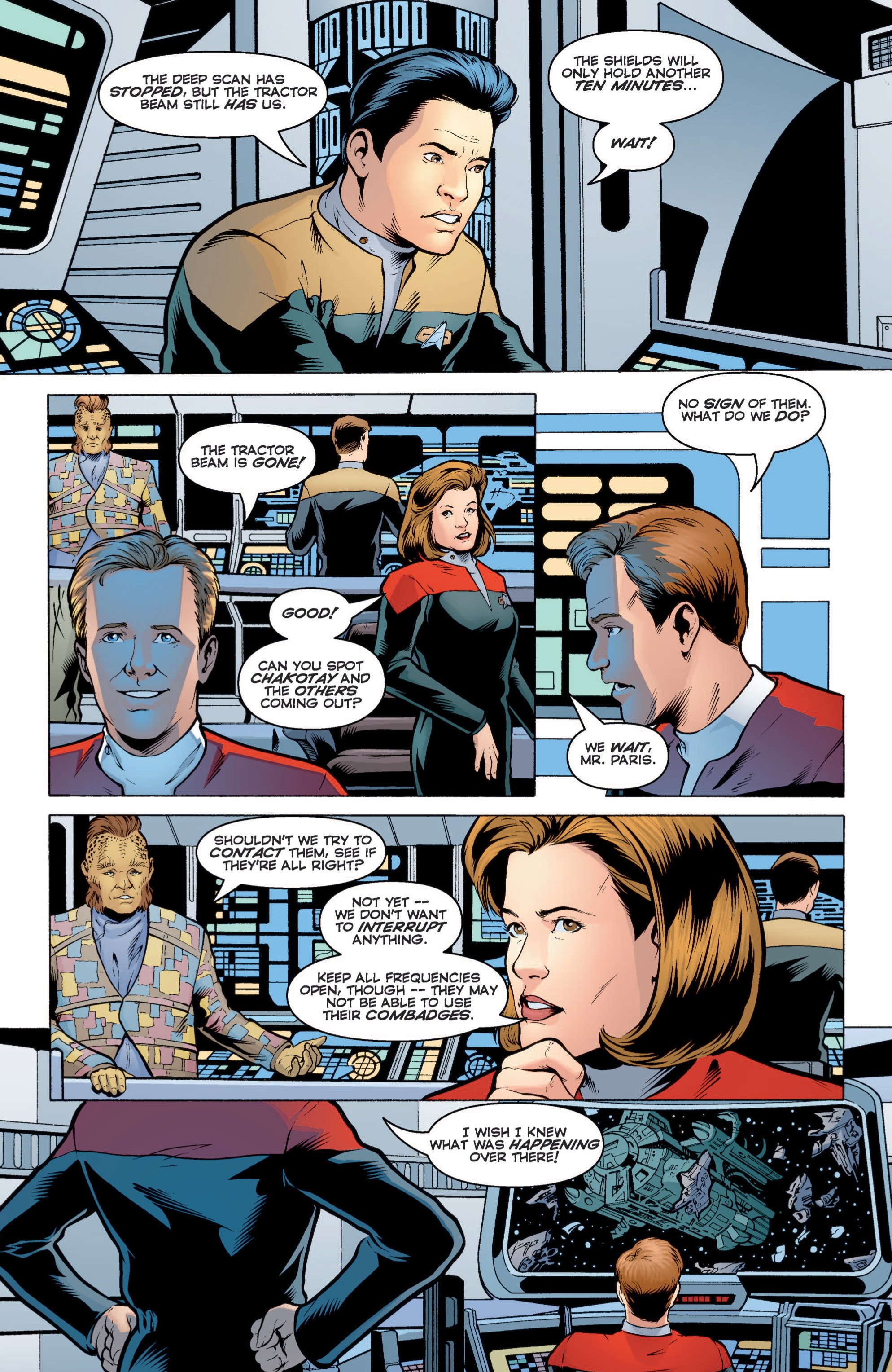 Read online Star Trek: Voyager--Encounters with the Unknown comic -  Issue # TPB - 31