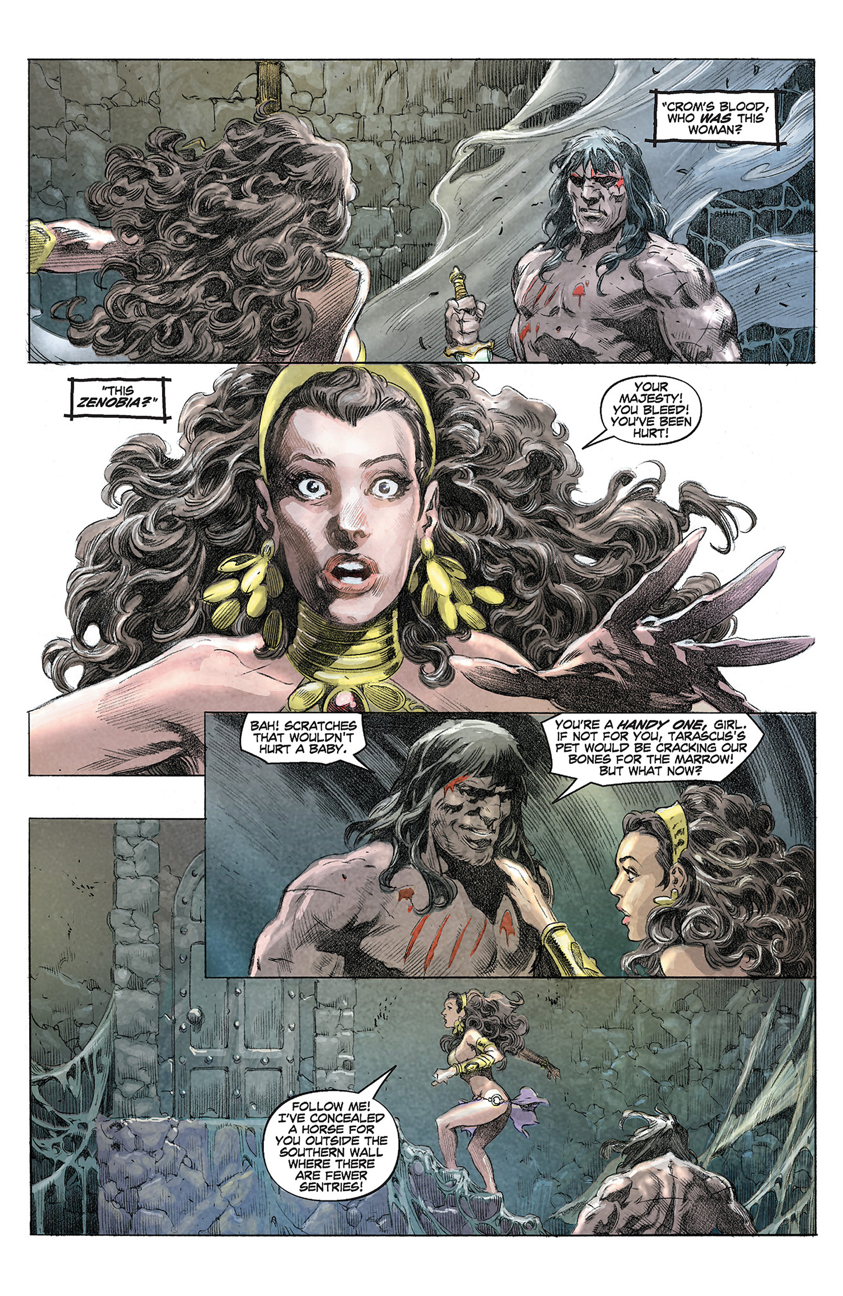 Read online King Conan: The Hour of the Dragon comic -  Issue #3 - 8
