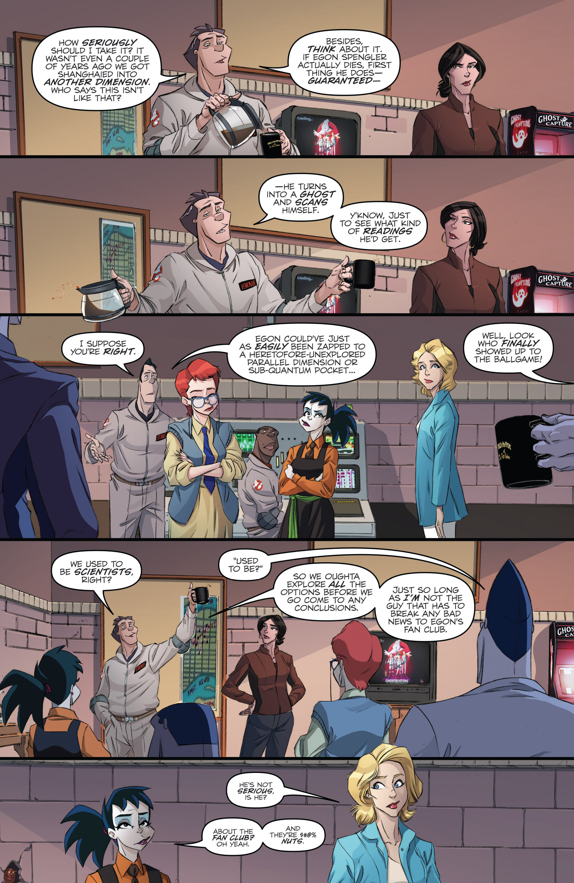 Read online Ghostbusters: International comic -  Issue #8 - 6