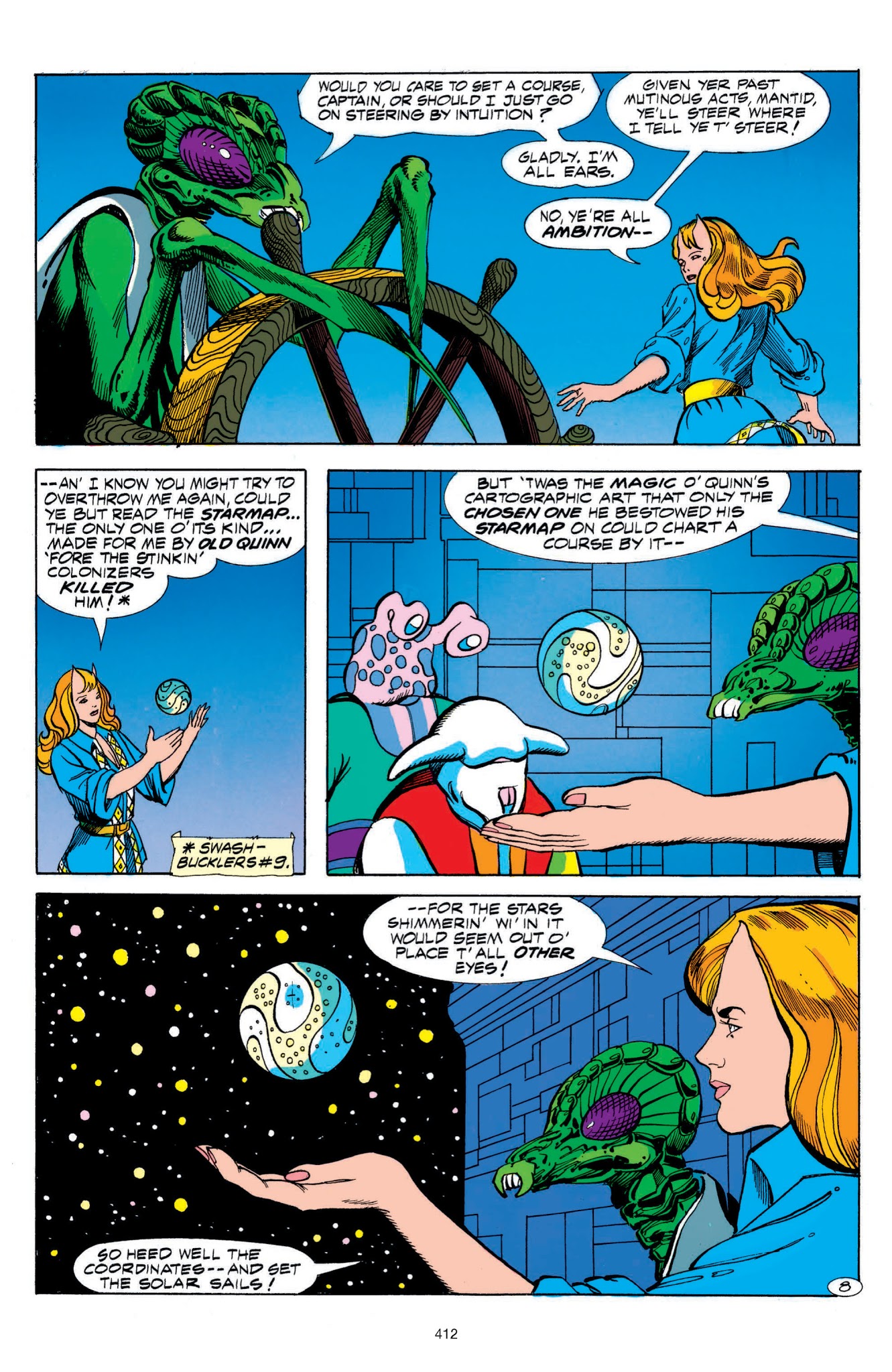 Read online Swords of the Swashbucklers comic -  Issue # TPB - 396