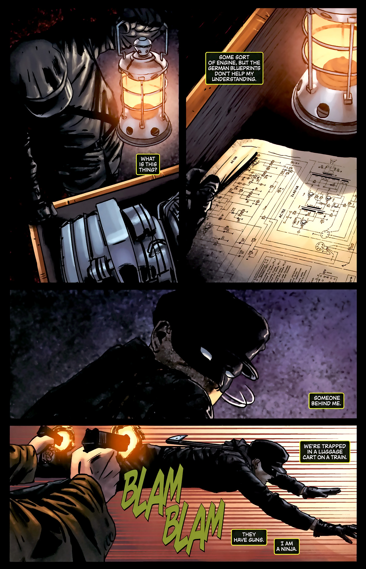 Read online Kato Origins comic -  Issue #3 - 19