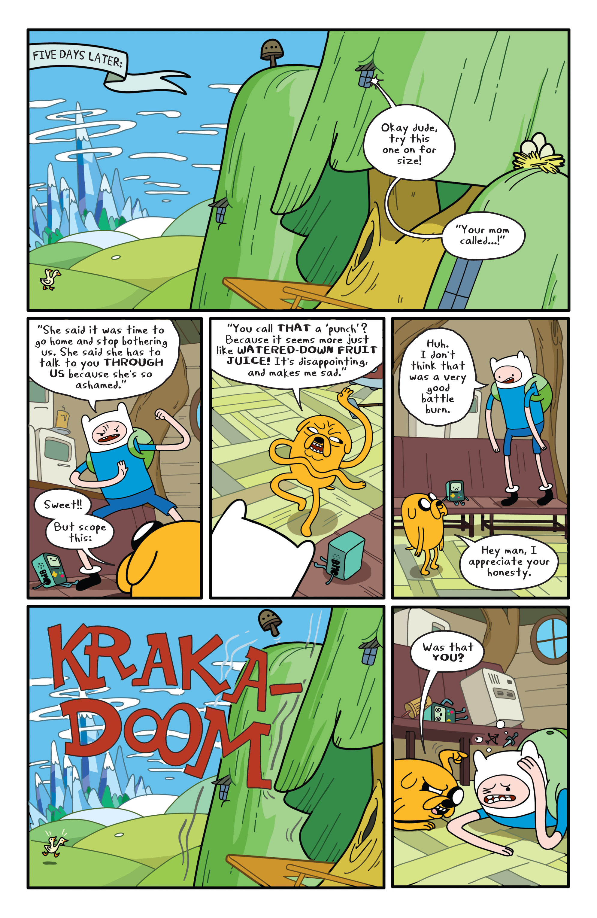 Read online Adventure Time comic -  Issue #1 - 11