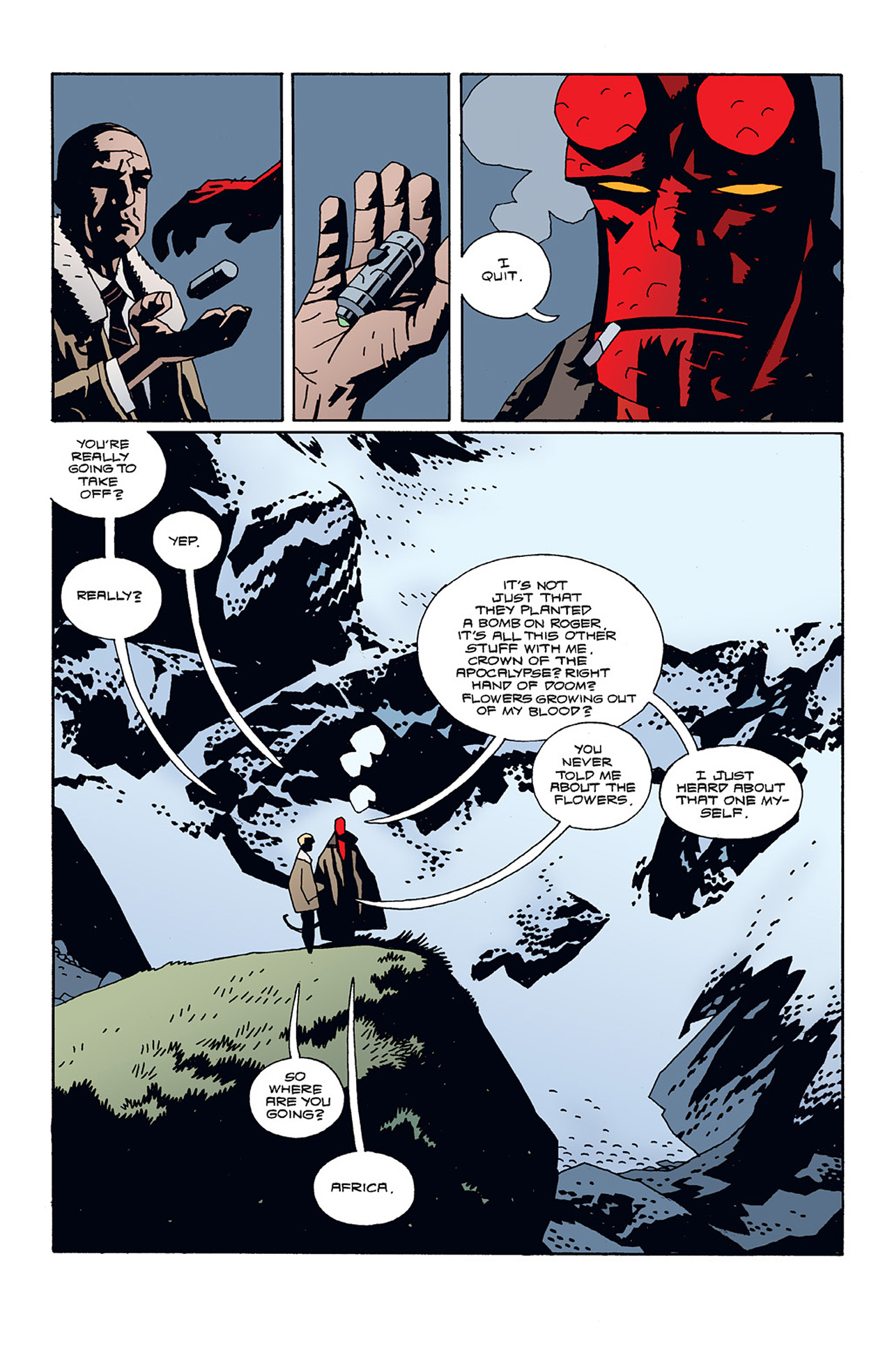 Read online Hellboy: Conqueror Worm comic -  Issue #4 - 30