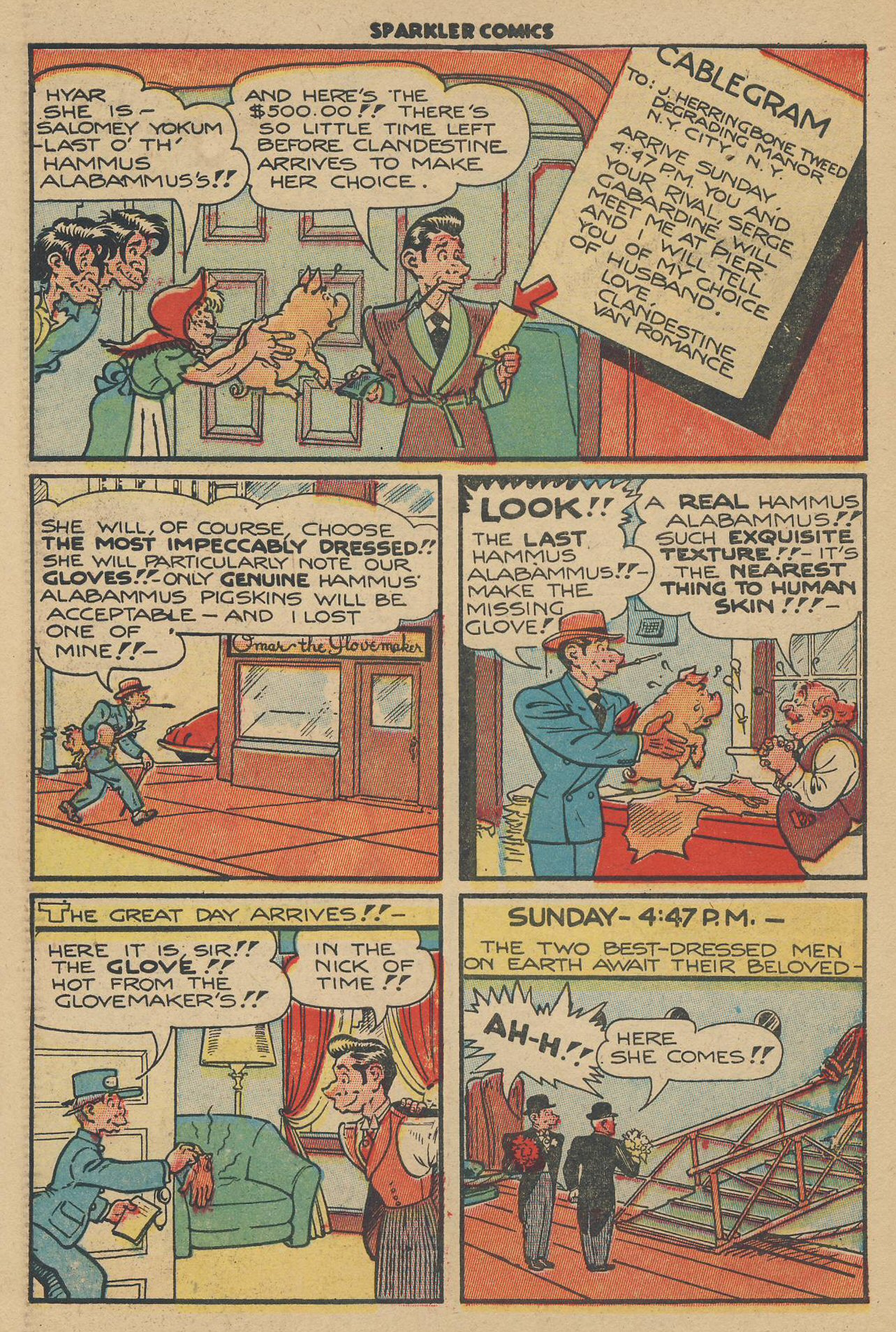 Read online Sparkler Comics comic -  Issue #77 - 13