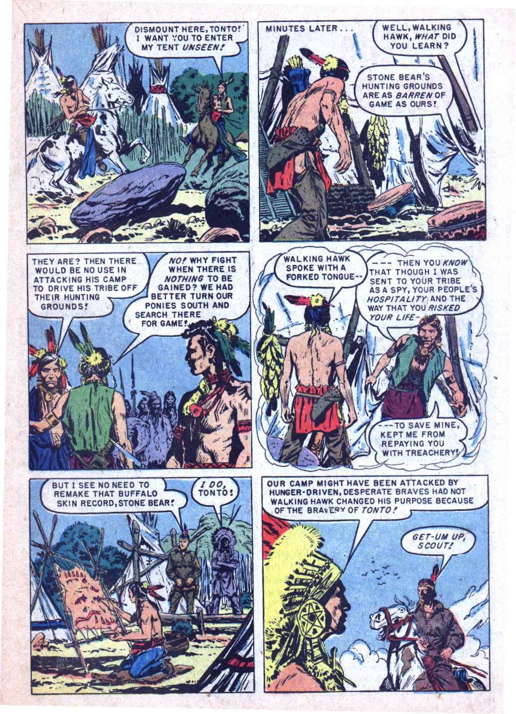 Read online Lone Ranger's Companion Tonto comic -  Issue #26 - 19