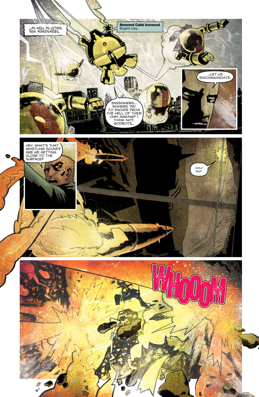 Read online Zombies vs Robots: Undercity comic -  Issue #4 - 8