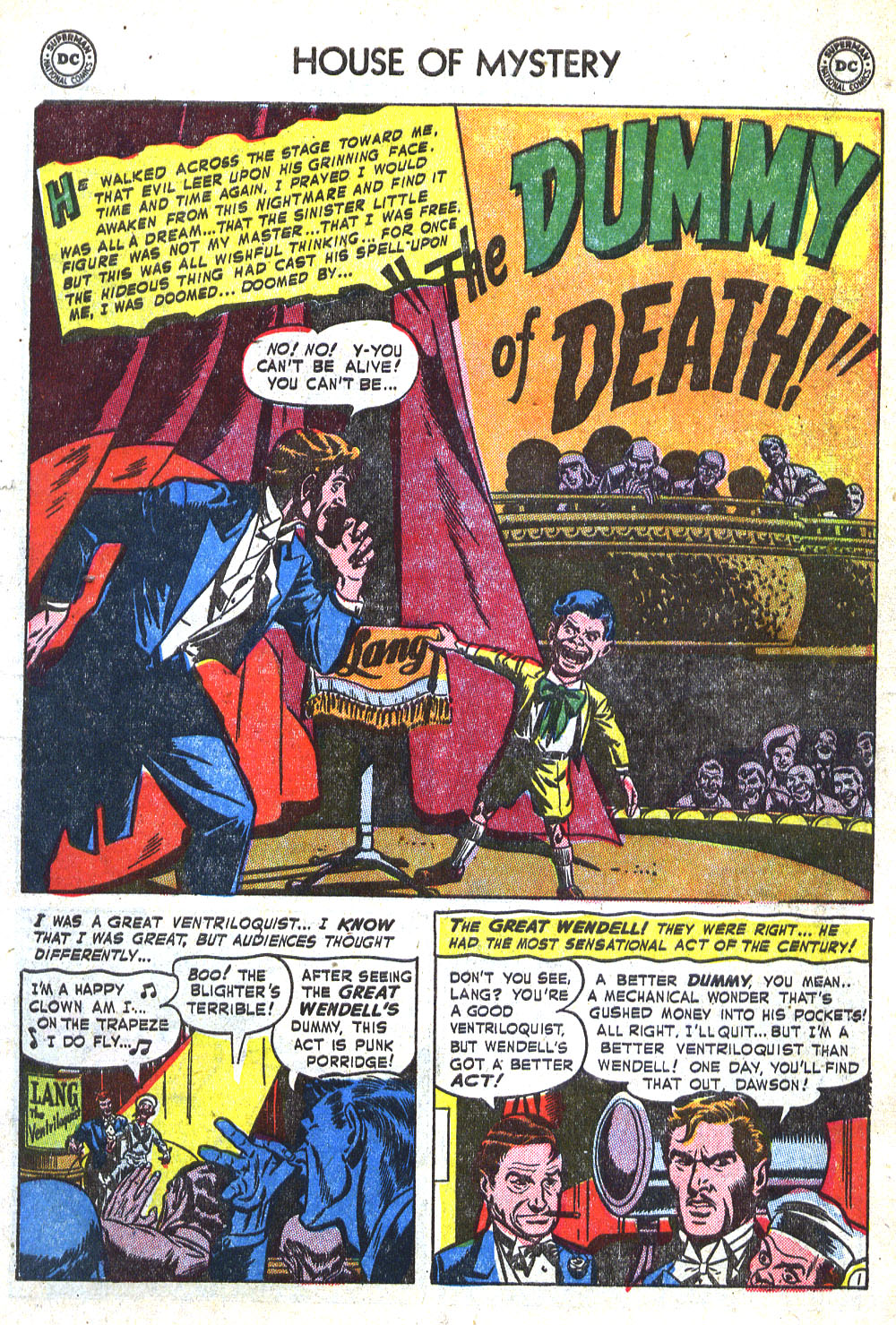 Read online House of Mystery (1951) comic -  Issue #3 - 3