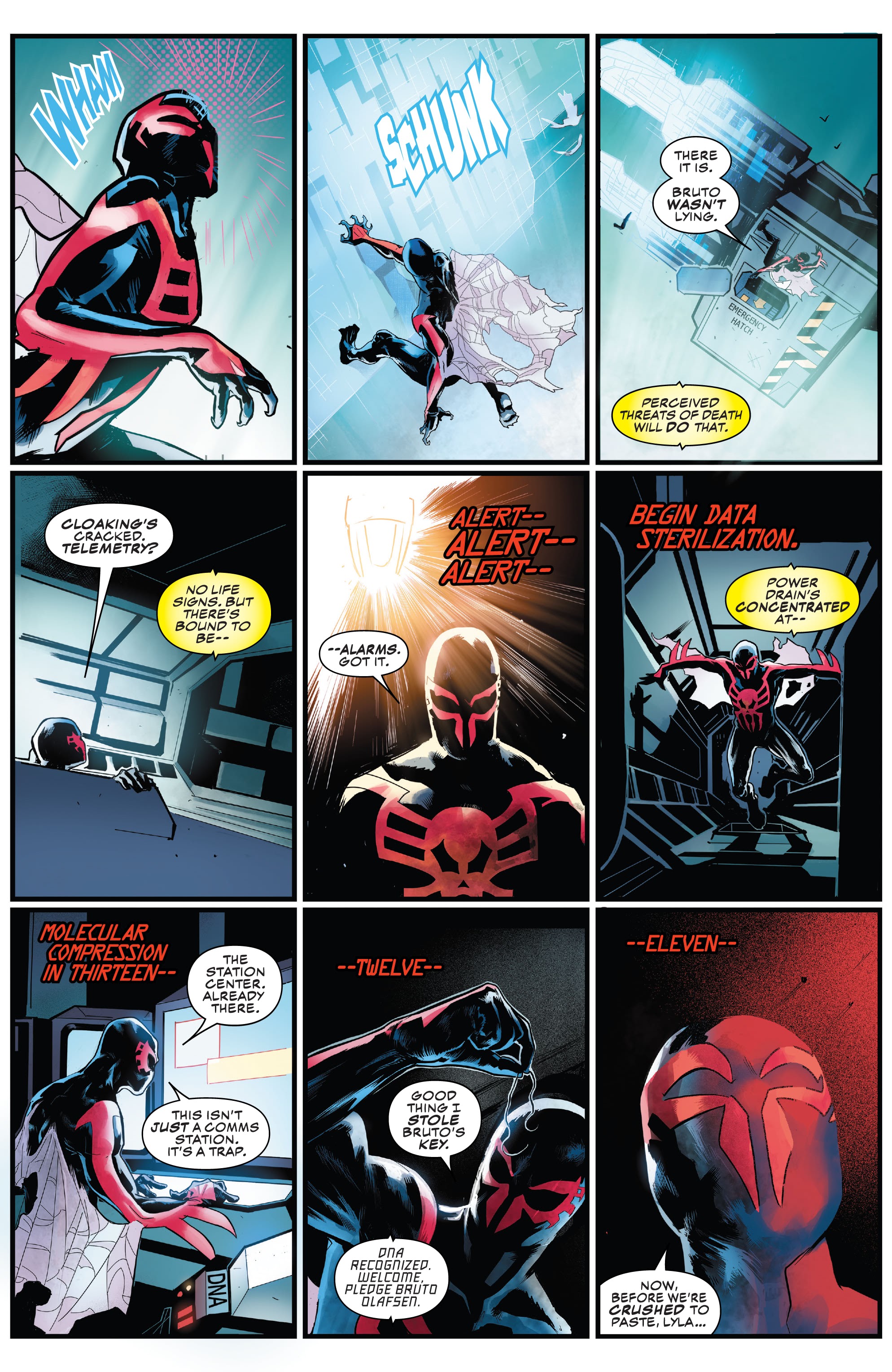 Read online Spider-Man 2099: Exodus comic -  Issue # _Alpha - 8