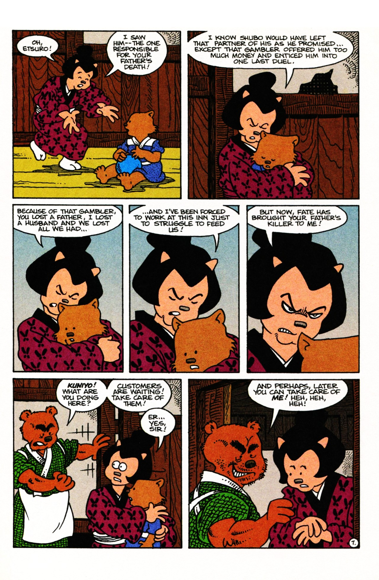 Read online Usagi Yojimbo (1993) comic -  Issue #8 - 8
