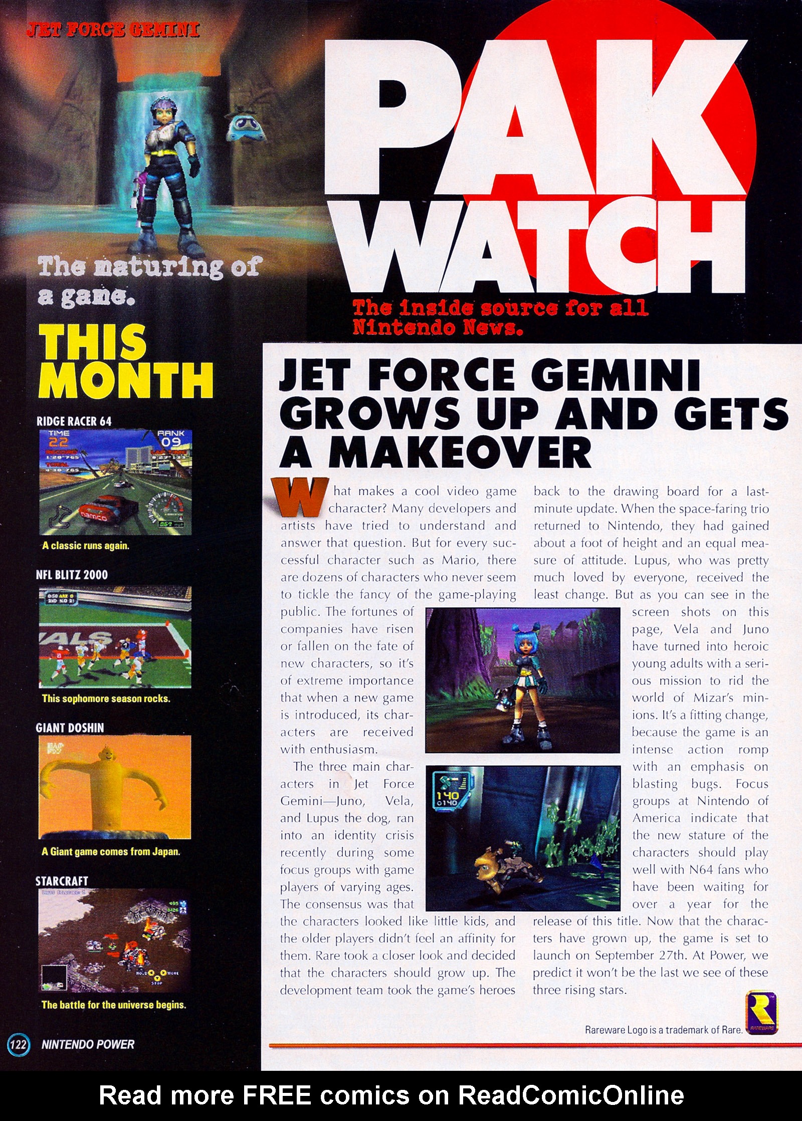 Read online Nintendo Power comic -  Issue #123 - 149