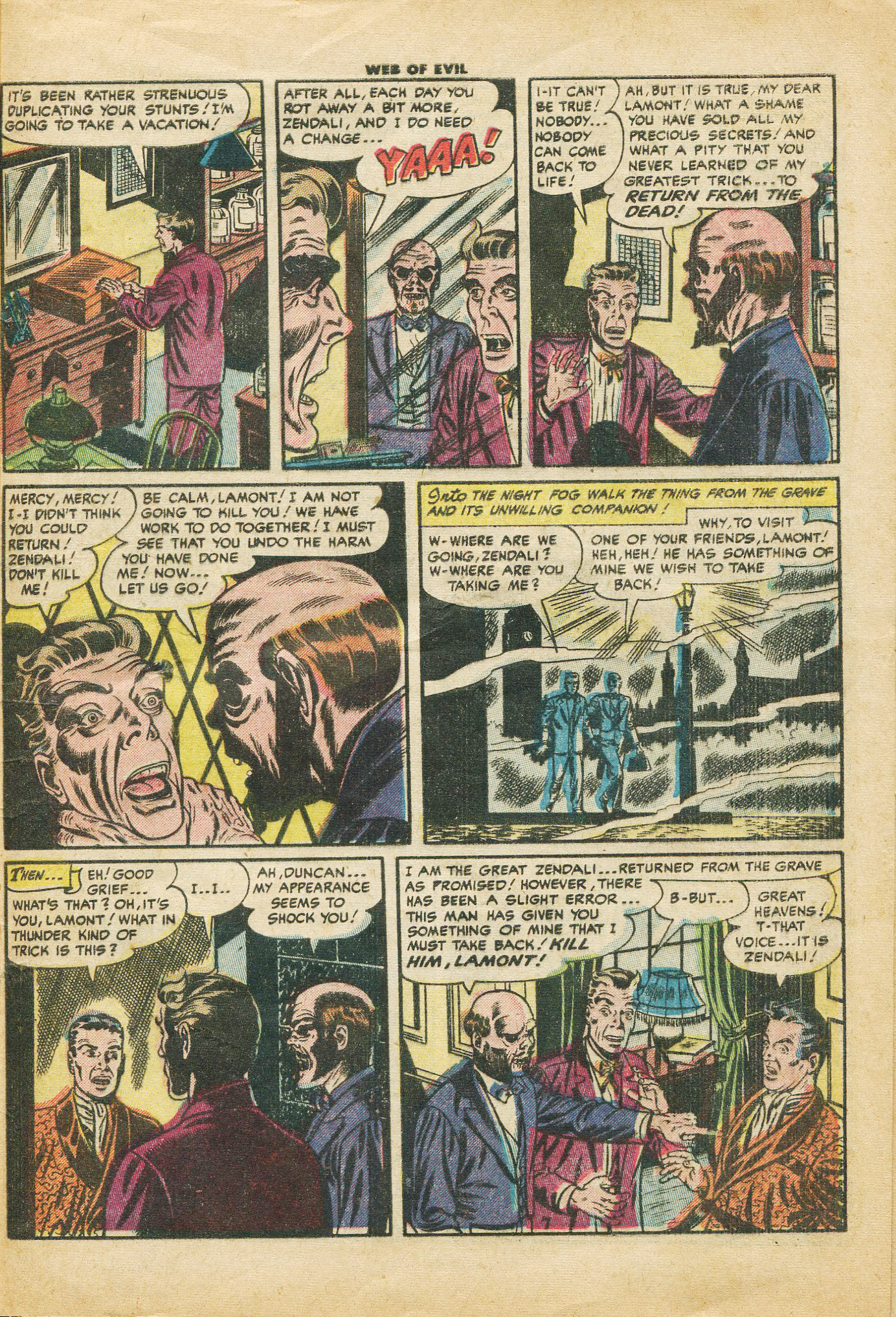 Read online Web of Evil comic -  Issue #17 - 9