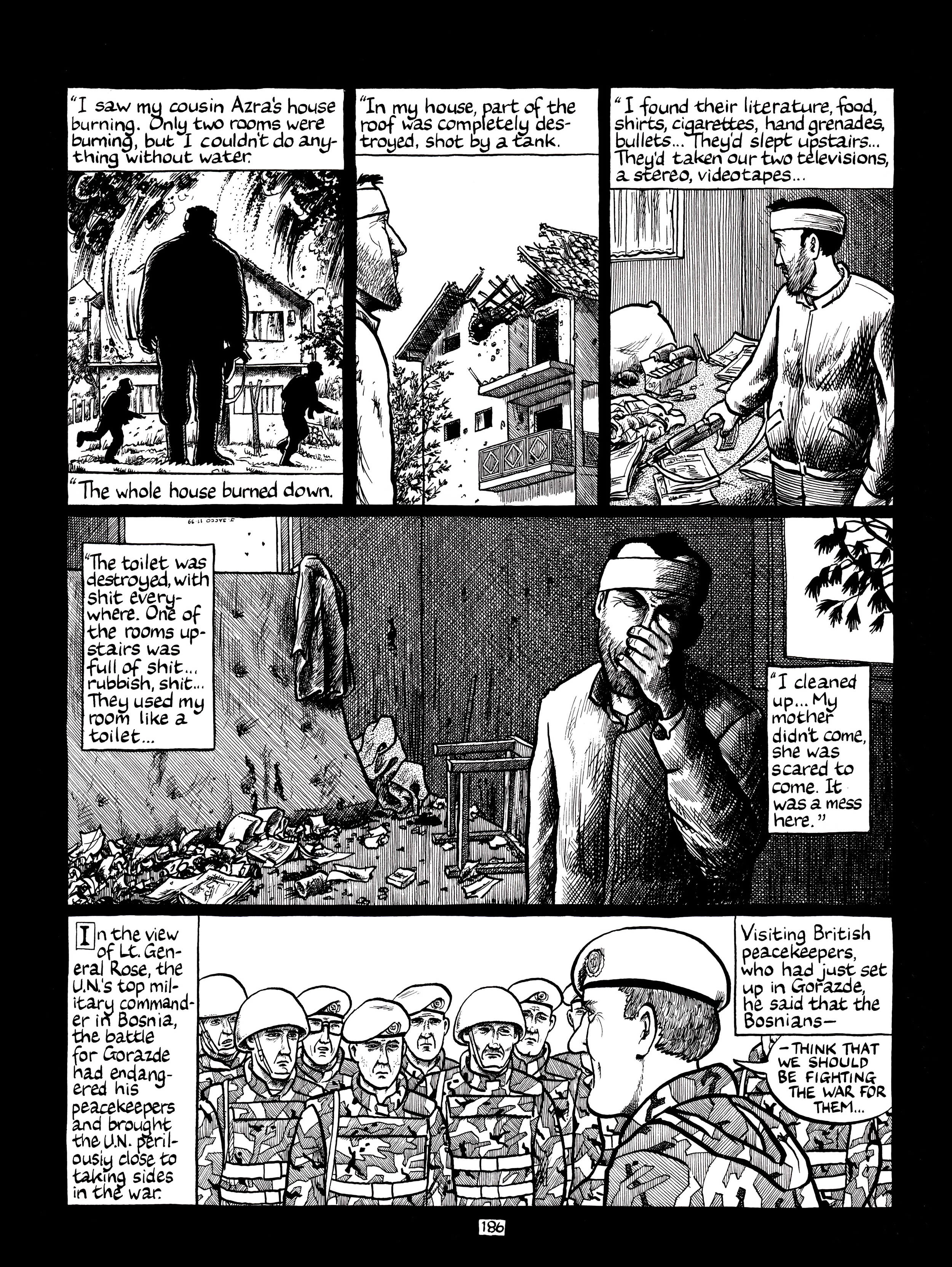 Read online Safe Area Goražde comic -  Issue # TPB (Part 3) - 27