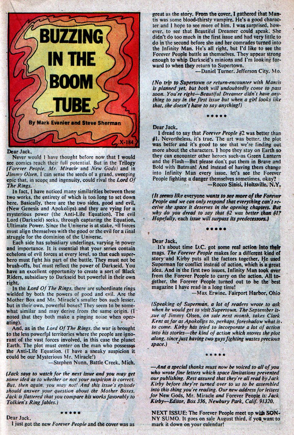 Read online Forever People (1971) comic -  Issue #4 - 30