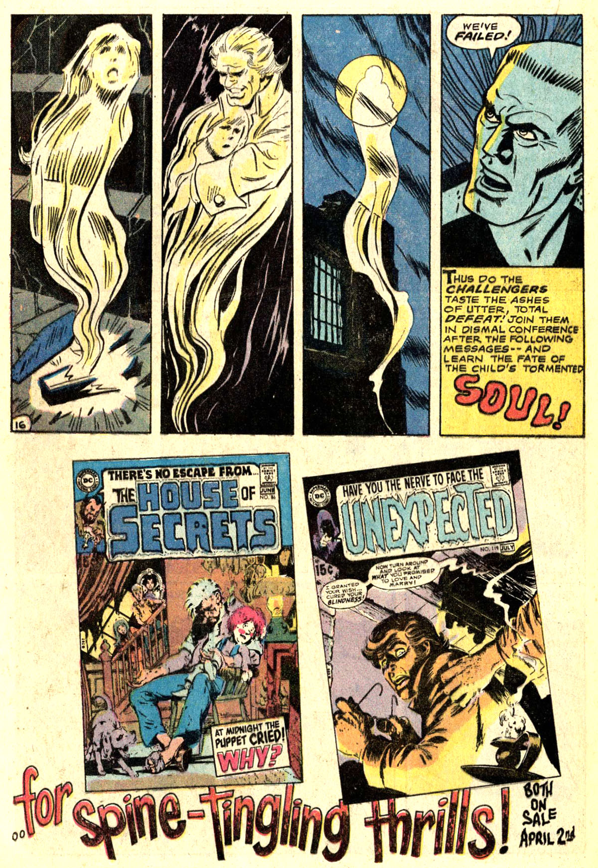 Read online Challengers of the Unknown (1958) comic -  Issue #74 - 20