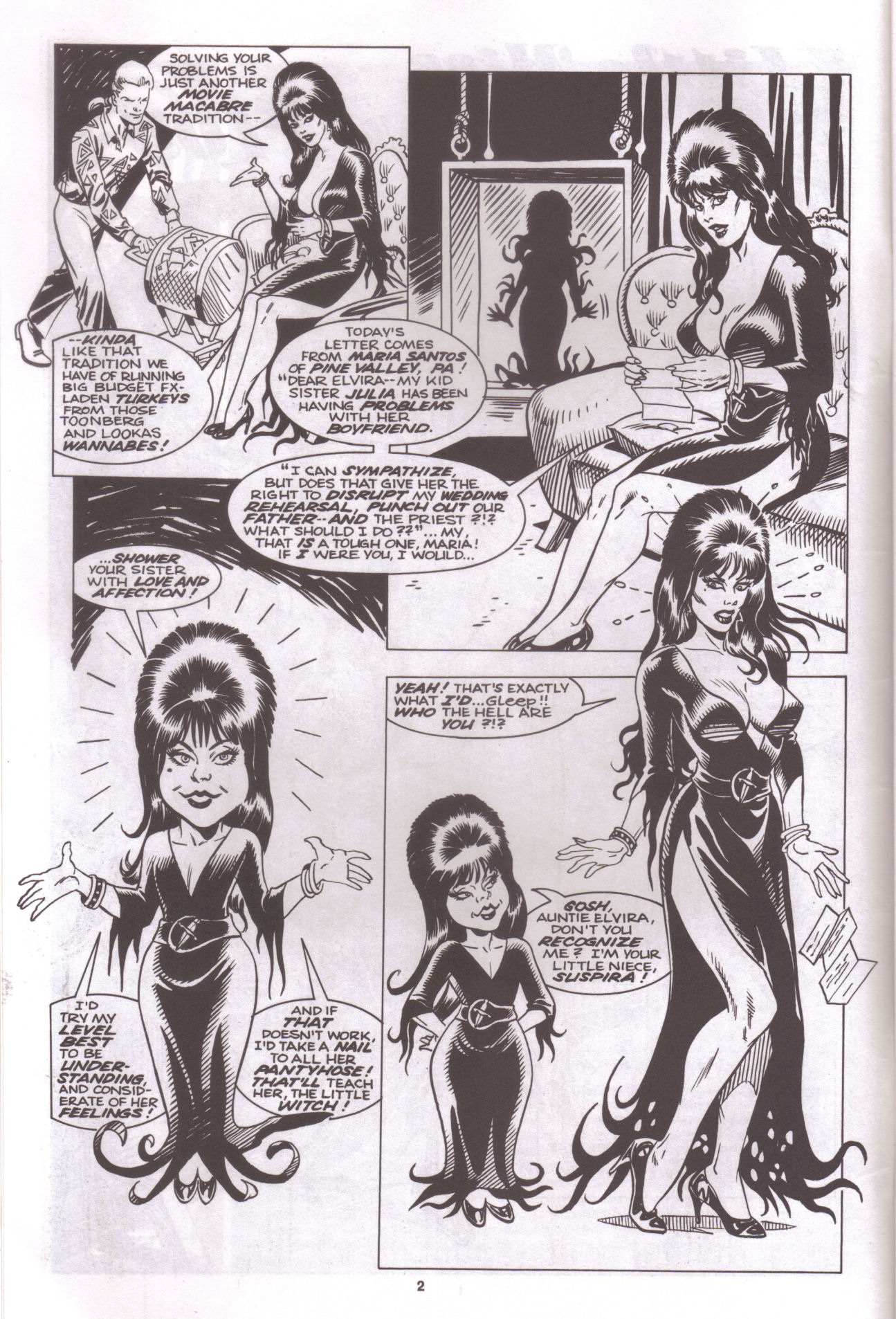 Read online Elvira, Mistress of the Dark comic -  Issue #16 - 4