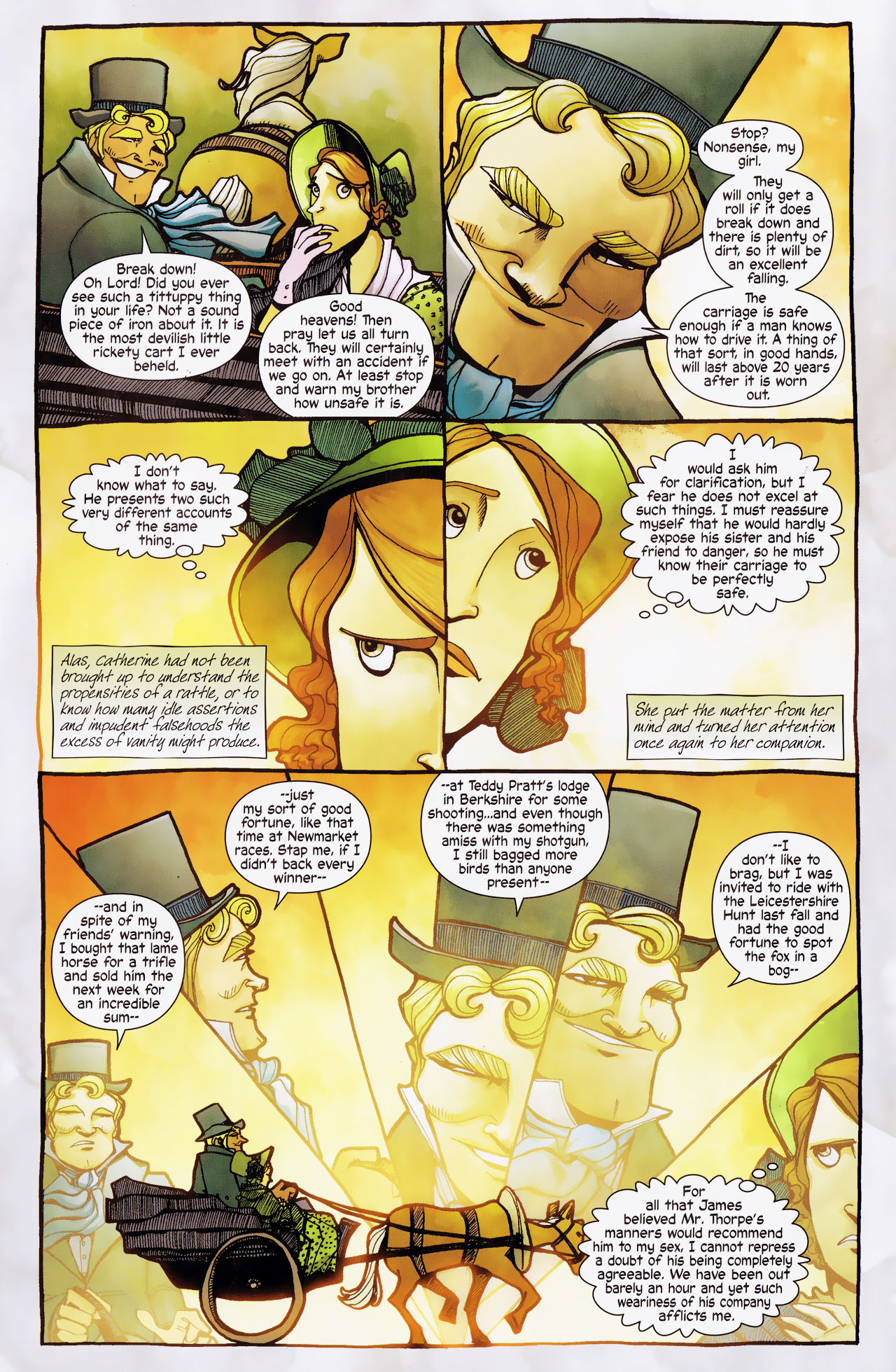 Read online Northanger Abbey comic -  Issue #2 - 5