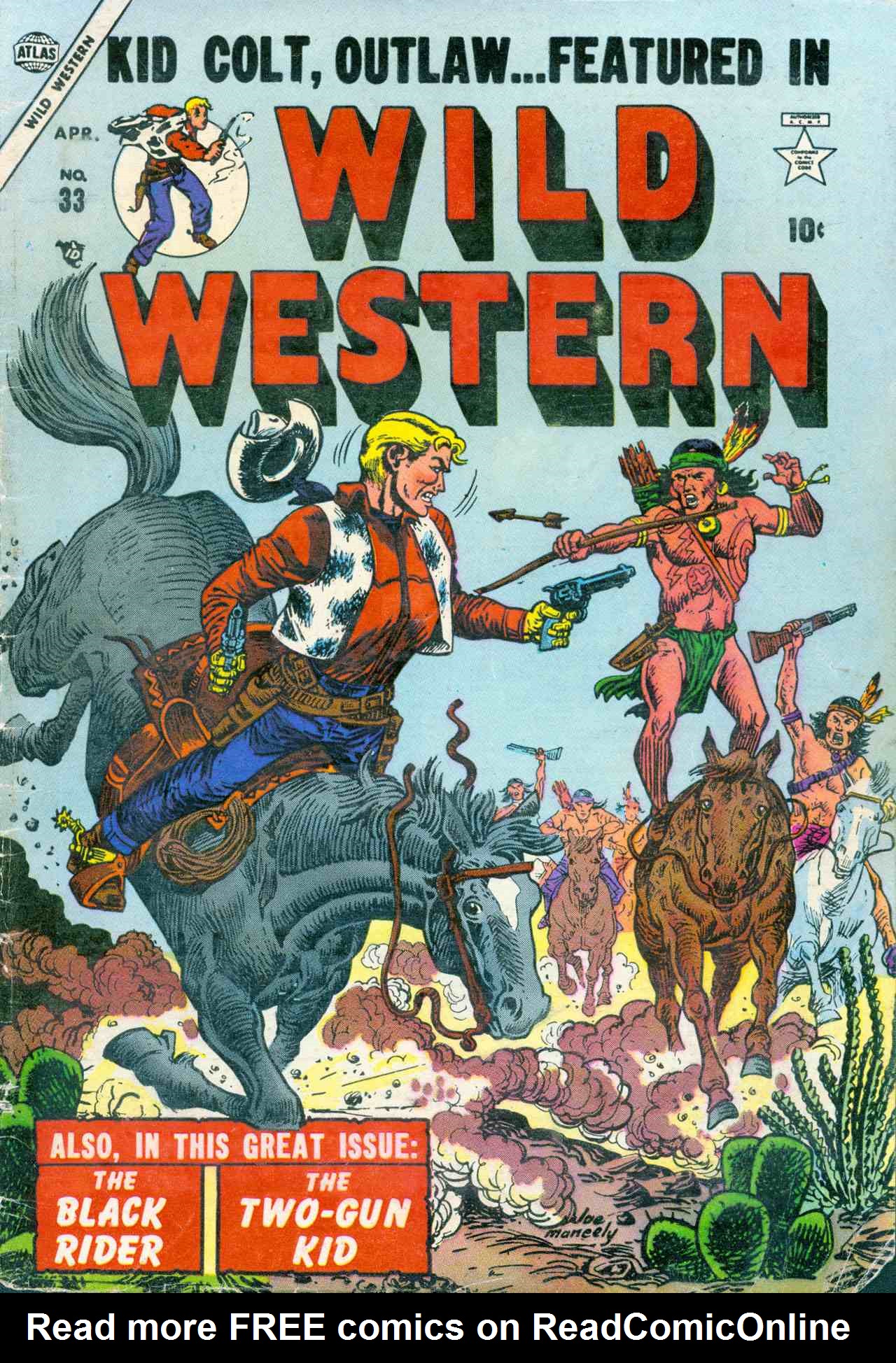 Read online Wild Western comic -  Issue #33 - 1