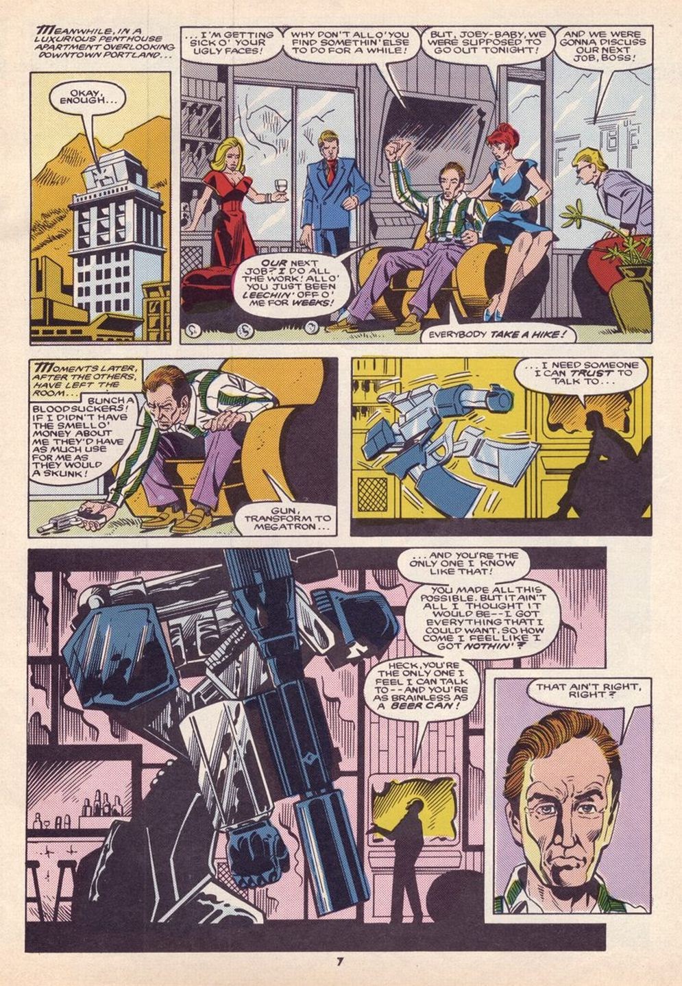 Read online The Transformers (UK) comic -  Issue #52 - 6