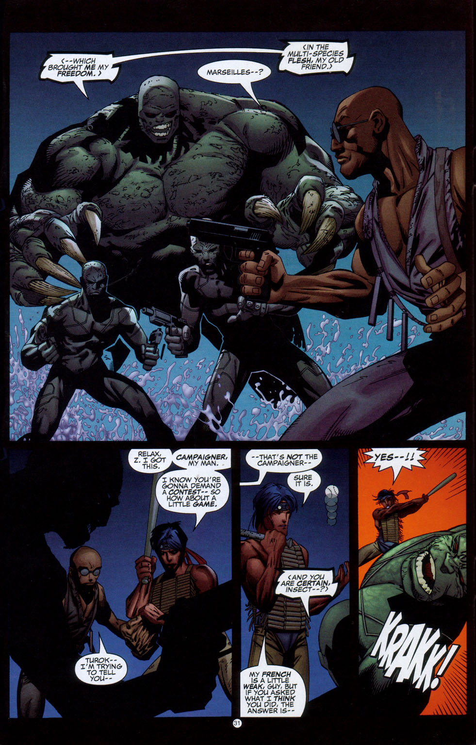 Read online Turok/Shadowman comic -  Issue # Full - 32