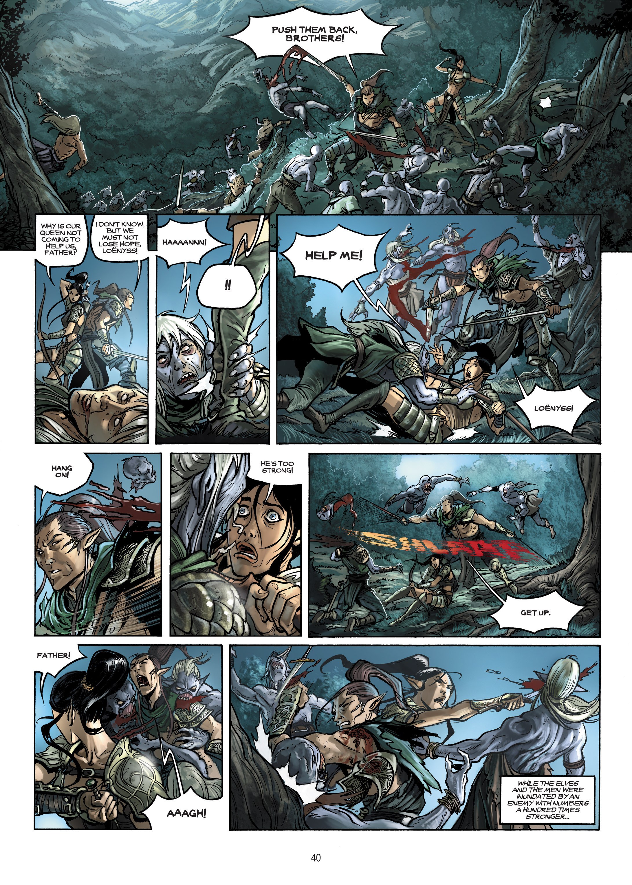 Read online Elves comic -  Issue #12 - 40