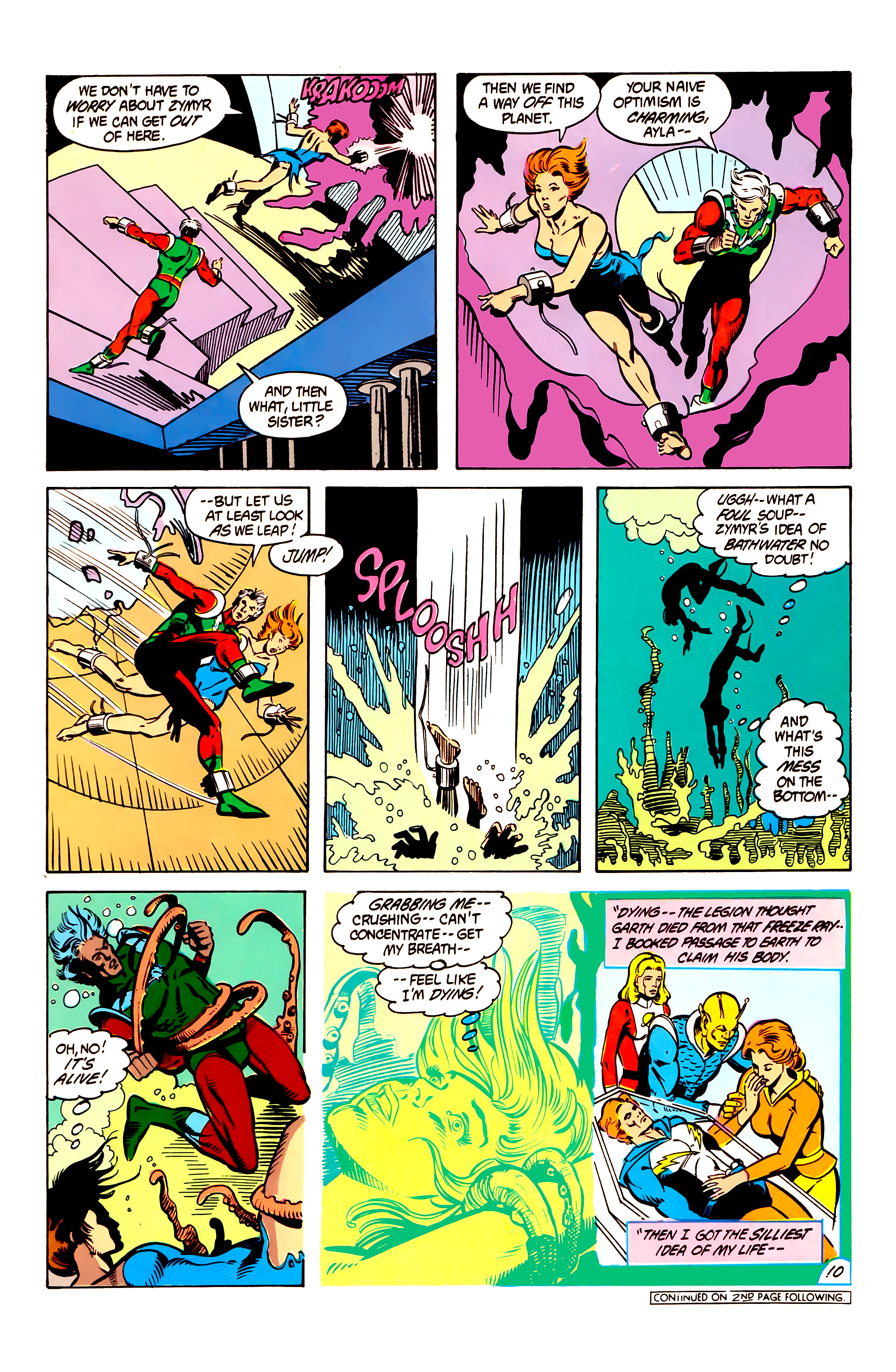 Read online Legion of Super-Heroes (1984) comic -  Issue #6 - 11