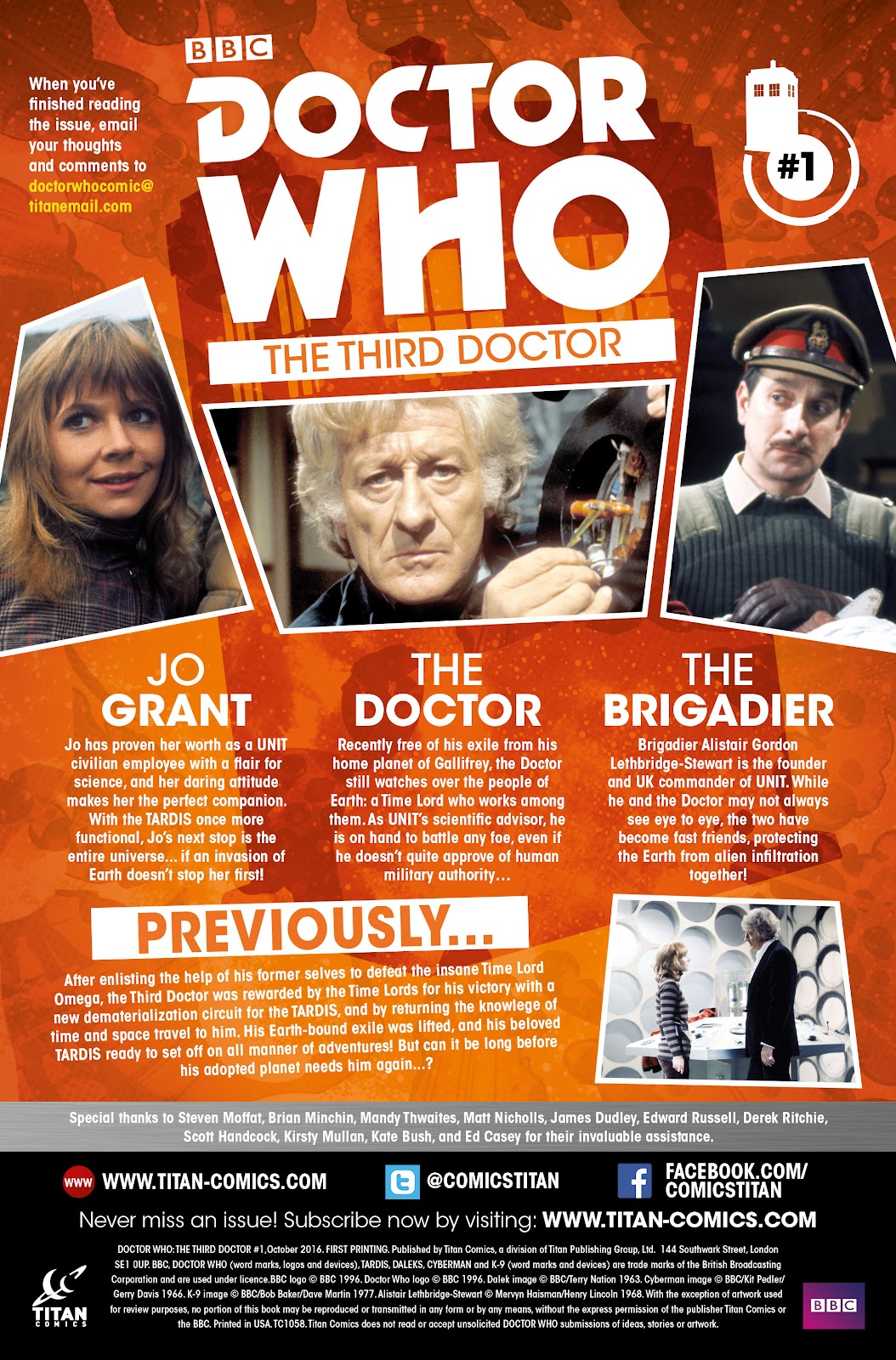 Doctor Who: The Third Doctor issue 1 - Page 6