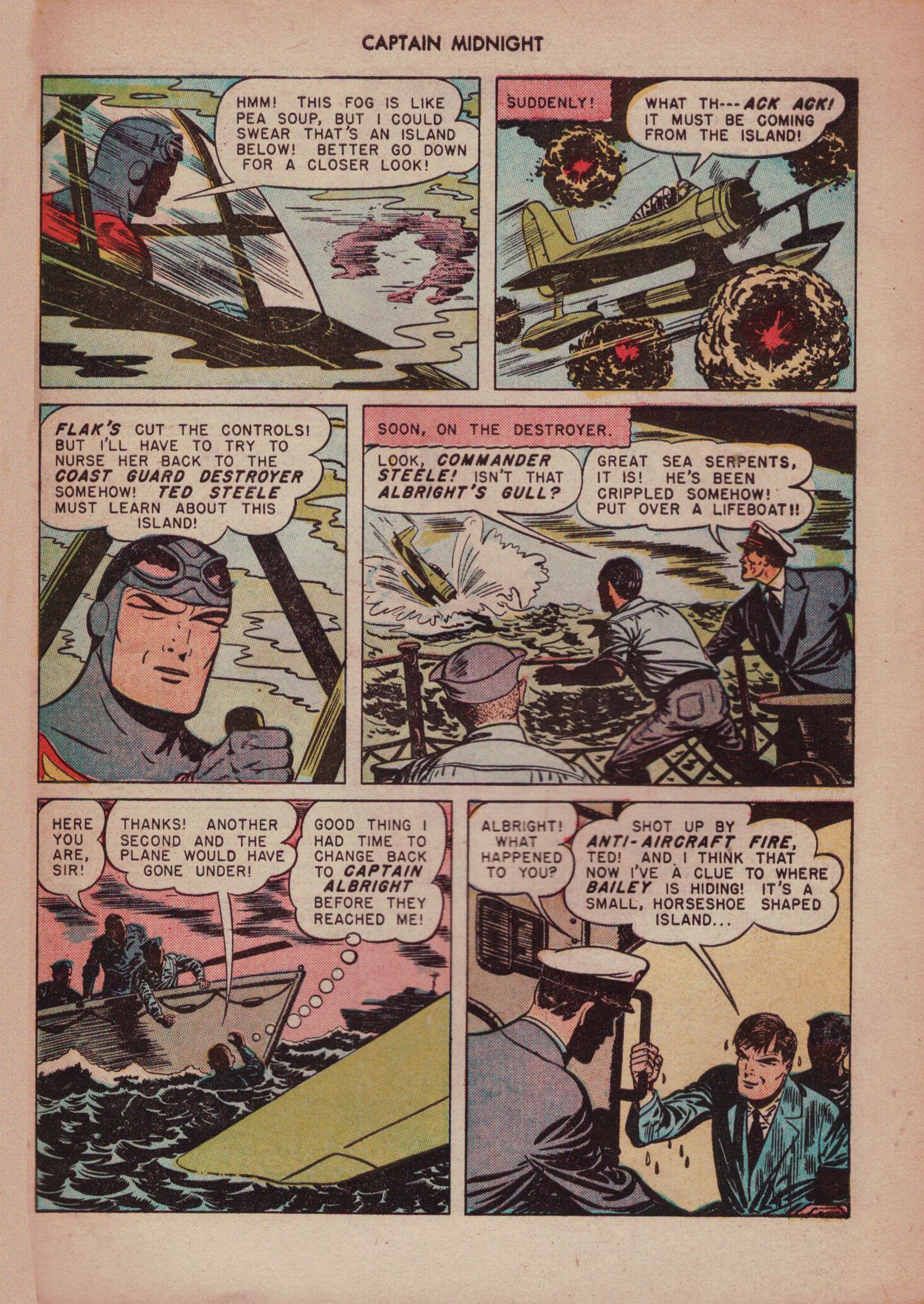 Read online Captain Midnight (1942) comic -  Issue #48 - 43