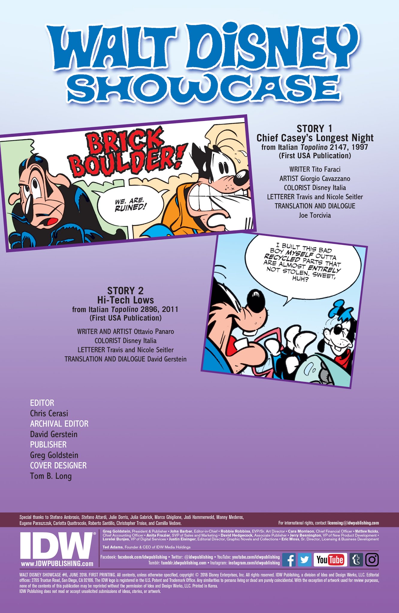 Read online Walt Disney Showcase comic -  Issue #6 - 2