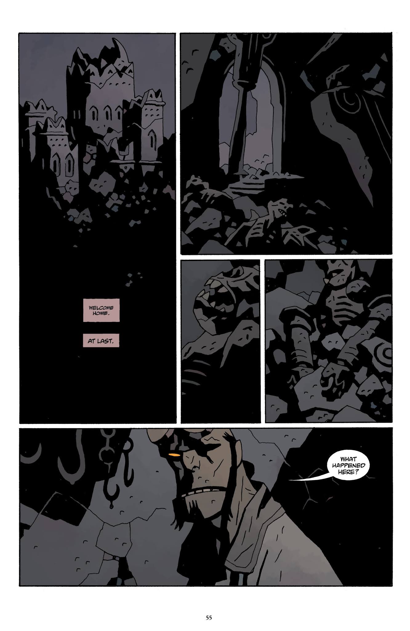 Read online Hellboy Omnibus comic -  Issue # TPB 4 (Part 1) - 56