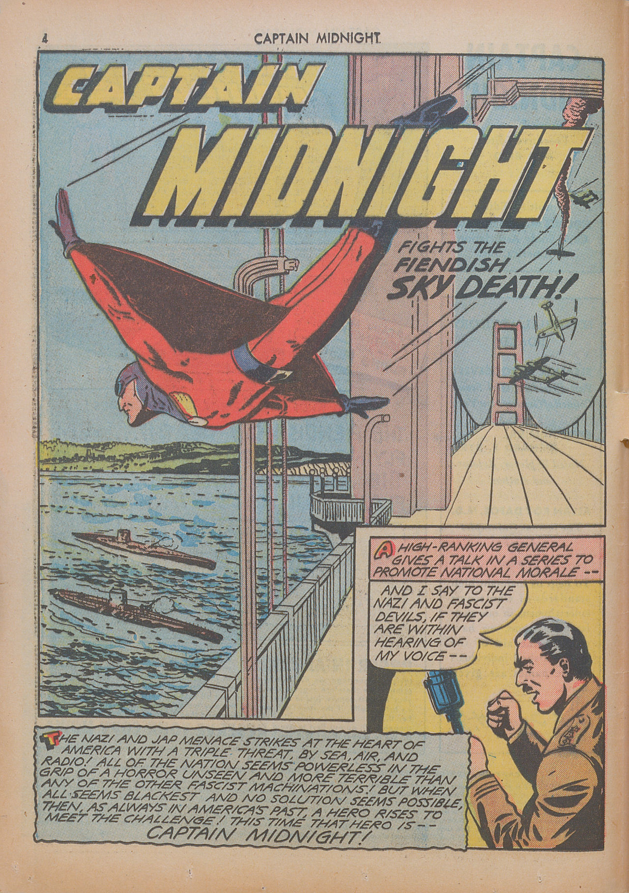 Read online Captain Midnight (1942) comic -  Issue #8 - 4