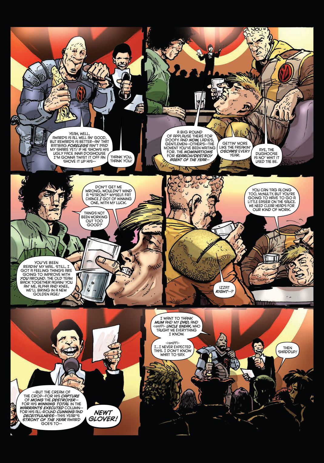 Read online Strontium Dog: The Life and Death of Johnny Alpha: The Project comic -  Issue # TPB - 89