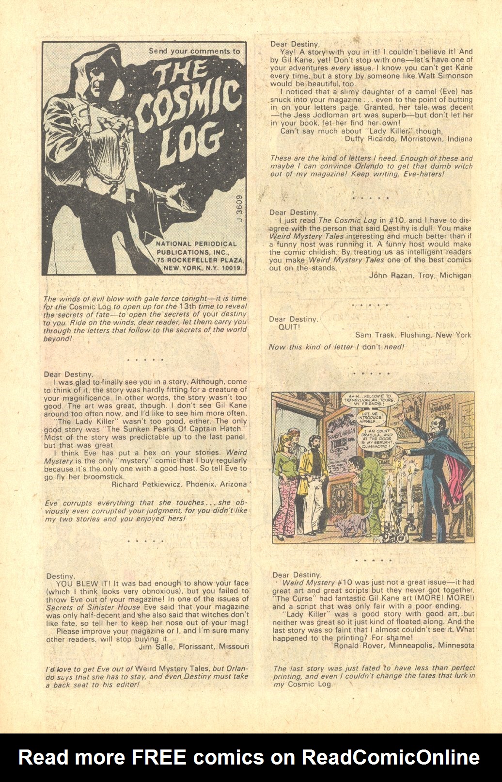 Read online Weird Mystery Tales comic -  Issue #13 - 15