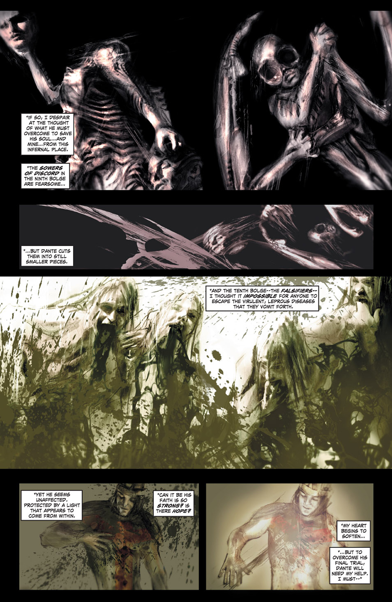Read online Dante's Inferno comic -  Issue #5 - 12