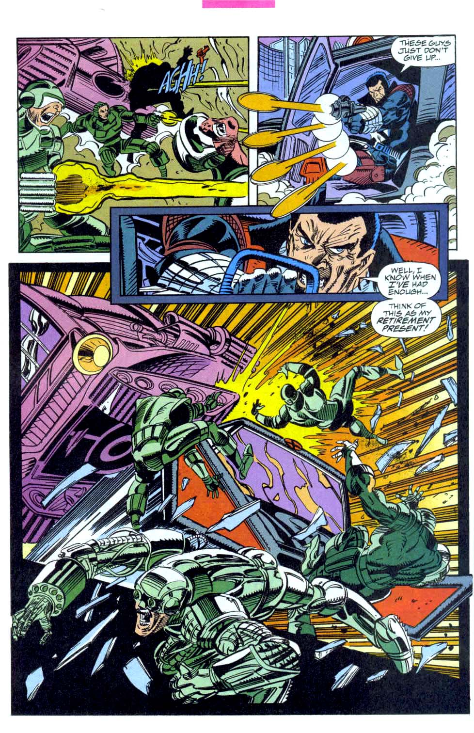 Read online Punisher 2099 comic -  Issue #9 - 18