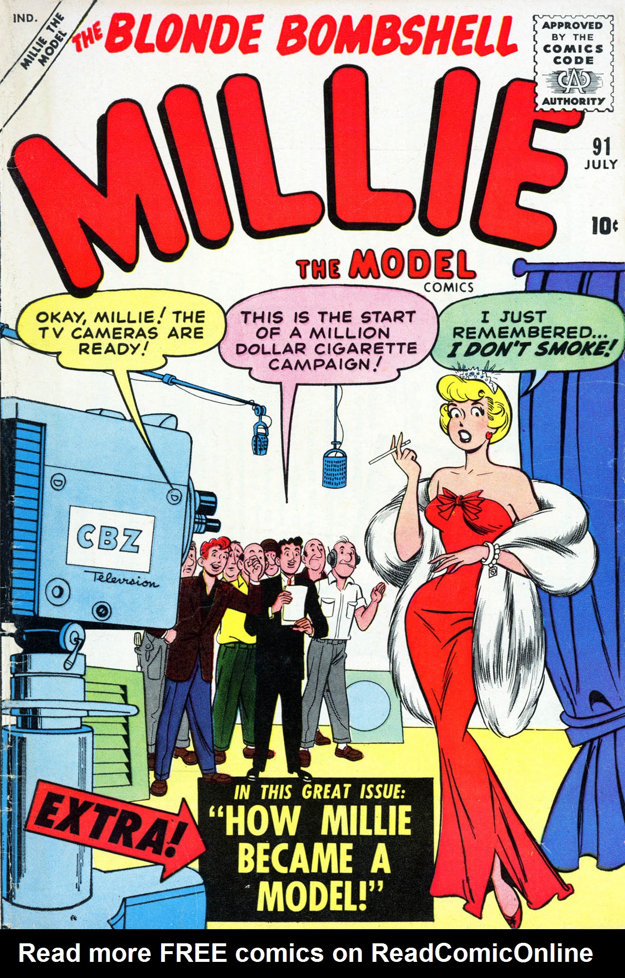 Read online Millie the Model comic -  Issue #91 - 1
